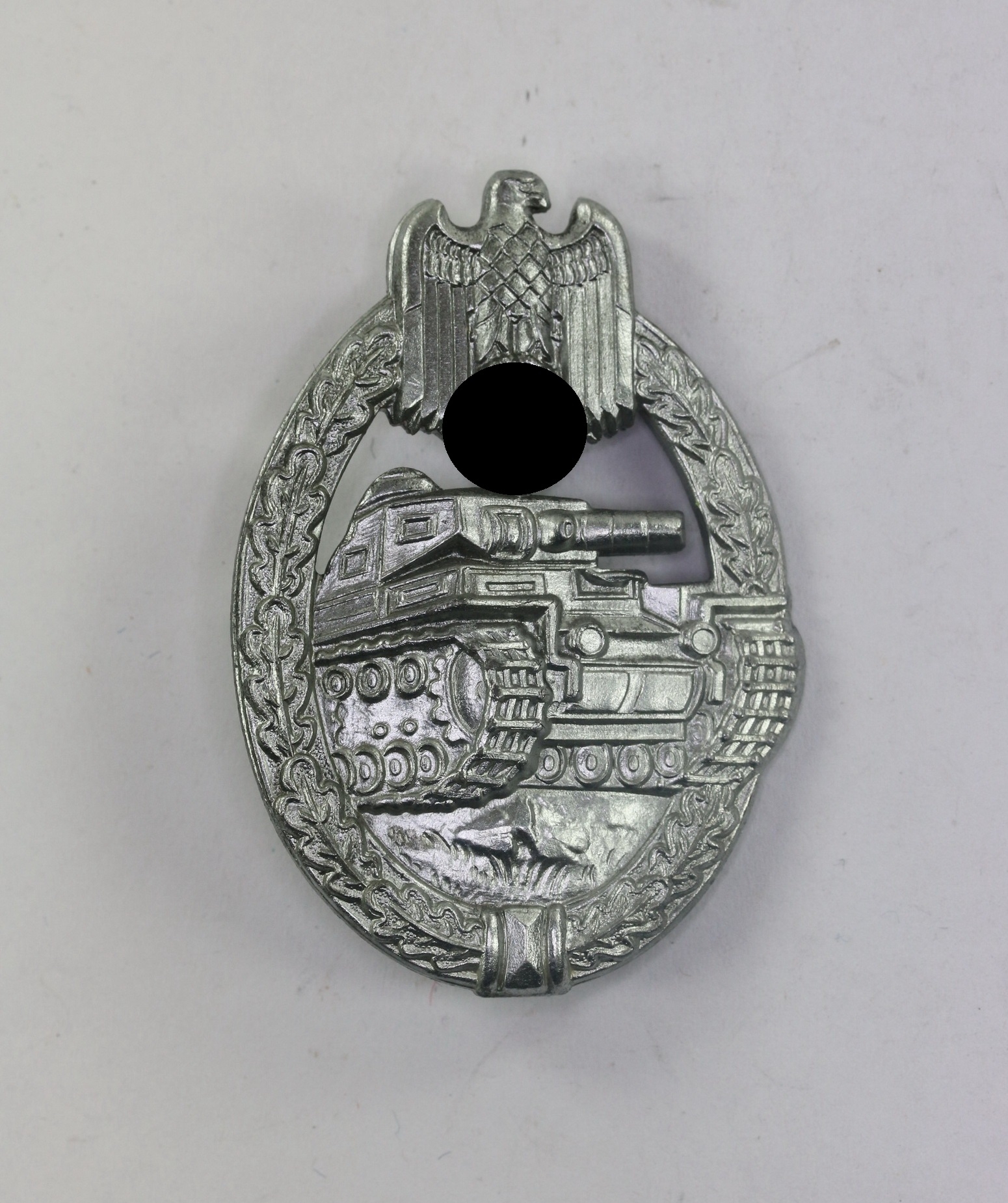 panzerkampfabzeichen_in_silber_alois_rettenmaier_flat_back_1__1_6 Panzerkampfabzeichen in Silber, Alois Rettenmaier, Flat Back – Bild 1