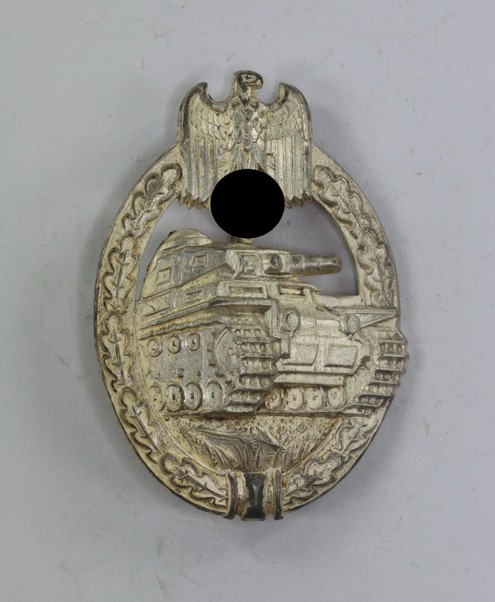 Panzerkampfabzeichen in Silber, GWL (Gebrüder Wegerhoff, Lüdenscheid) – Bild 1