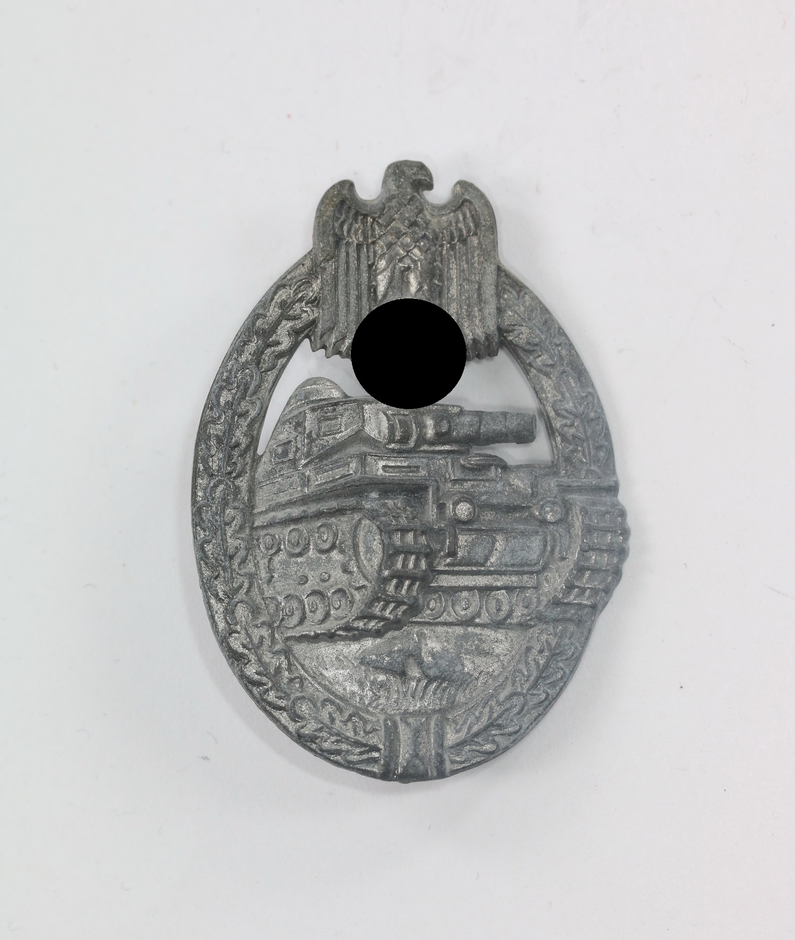  Panzerkampfabzeichen in Silber, Hst. ÜÜ - E.F. Wiedmann, Frankfurt  a. M. – Bild 1
