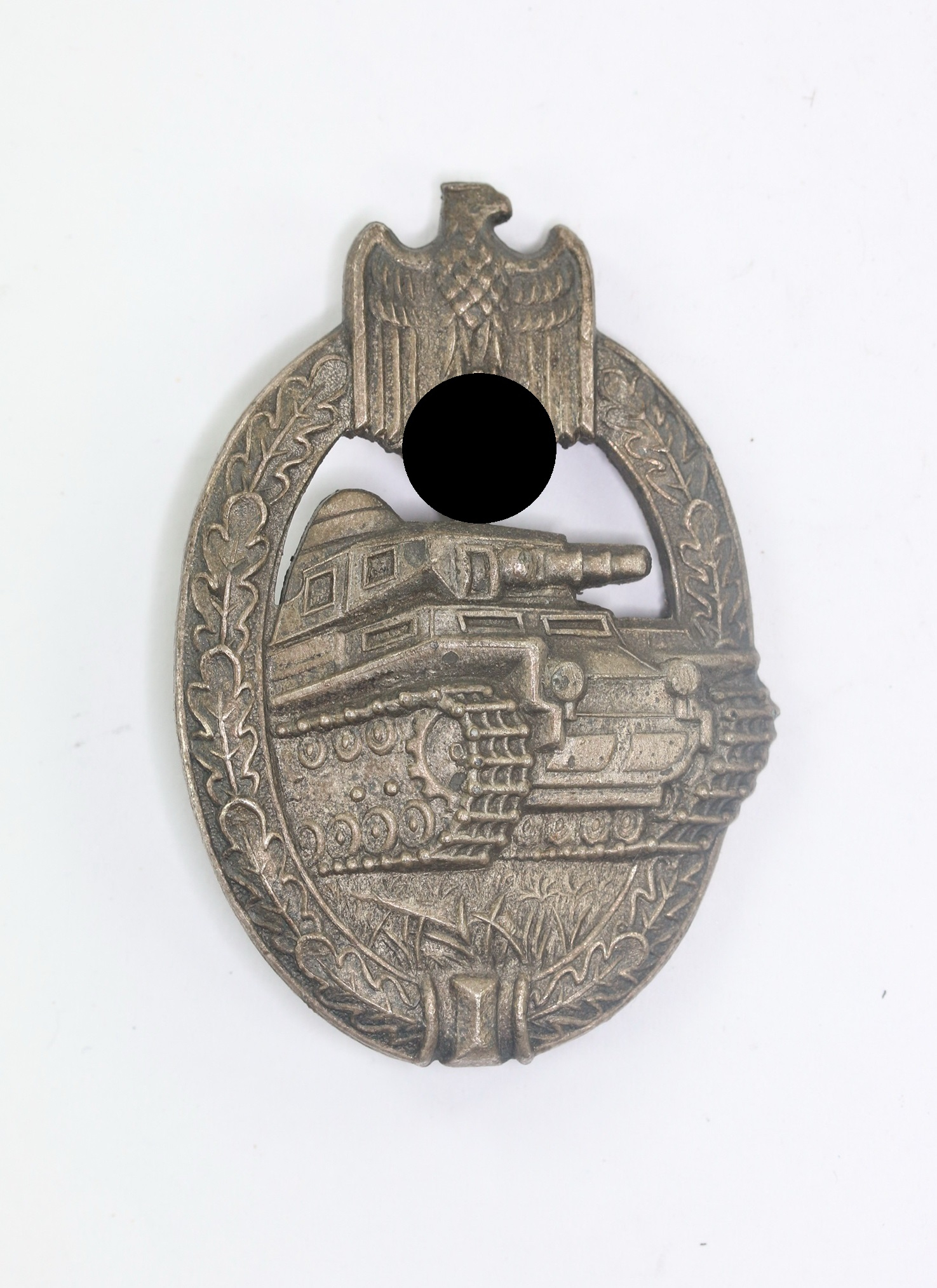 panzerkampfabzeichen_in_silber_hst Panzerkampfabzeichen in Silber, Hst. A.S.(Adolf Scholze, Gablonz) – Bild 1