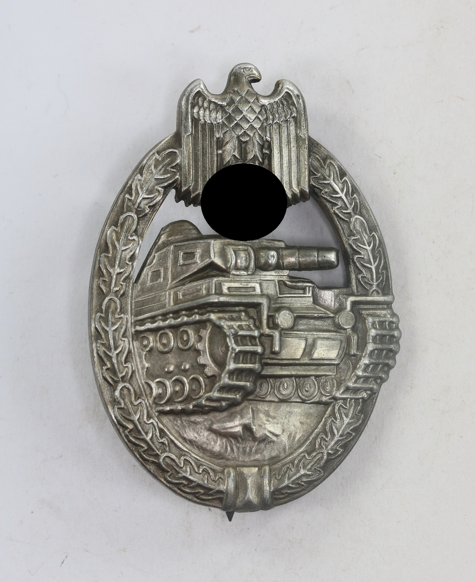 panzerkampfabzeichen_in_silber_hst Panzerkampfabzeichen in Silber, Hst. Frank & Reif Stuttgart – Bild 1