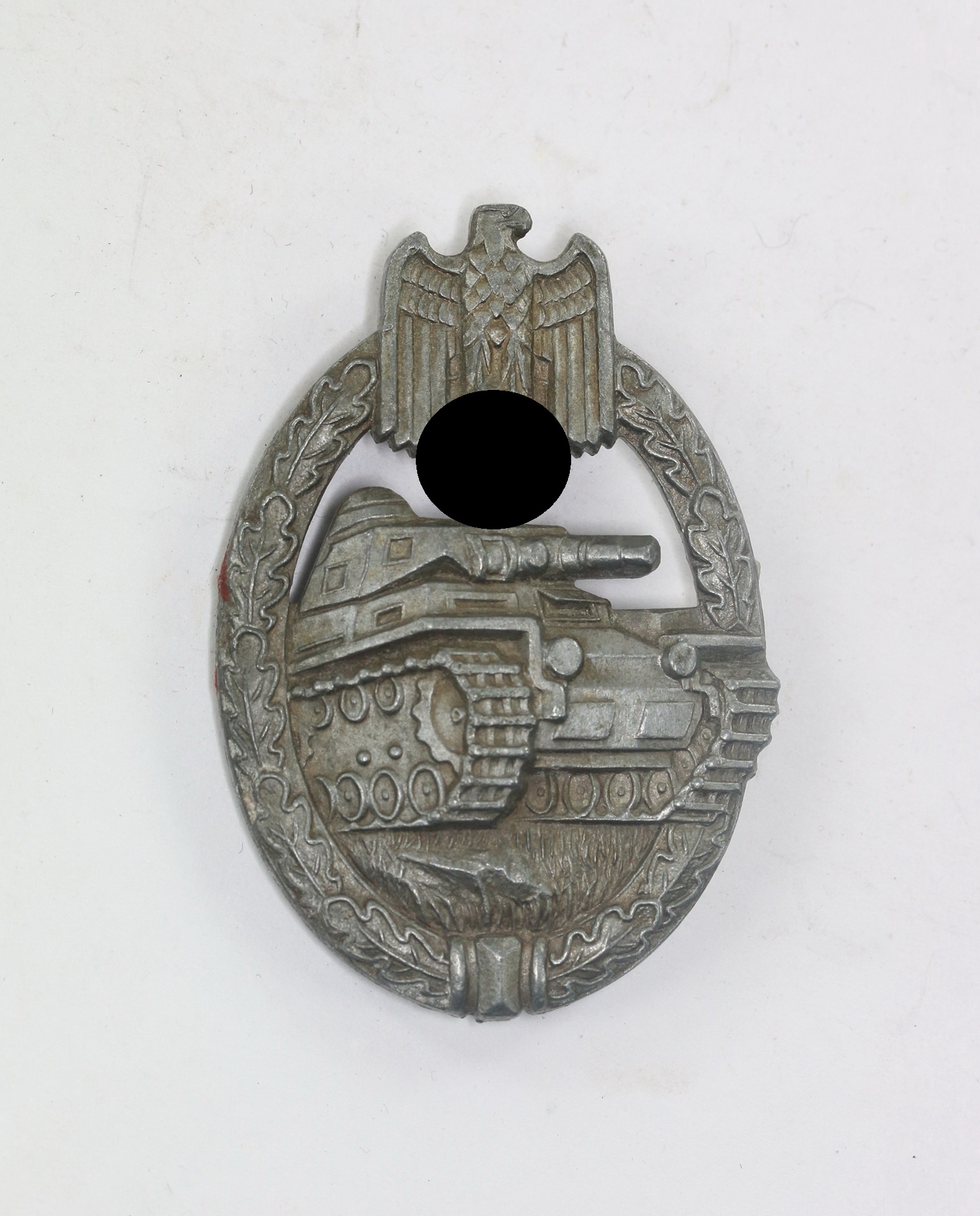 panzerkampfabzeichen_in_silber_hst Panzerkampfabzeichen in Silber, Hst. W (Karl Wurster, Markneukirchen) – Bild 1