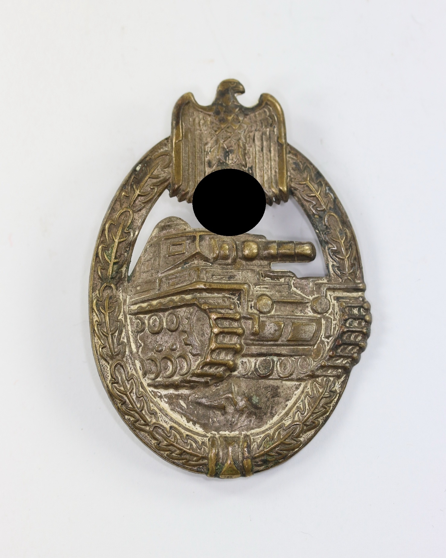 panzerkampfabzeichen_silber_otto_schickle_1__1 Panzerkampfabzeichen in Silber, Schickle, Buntmetall – Bild 1