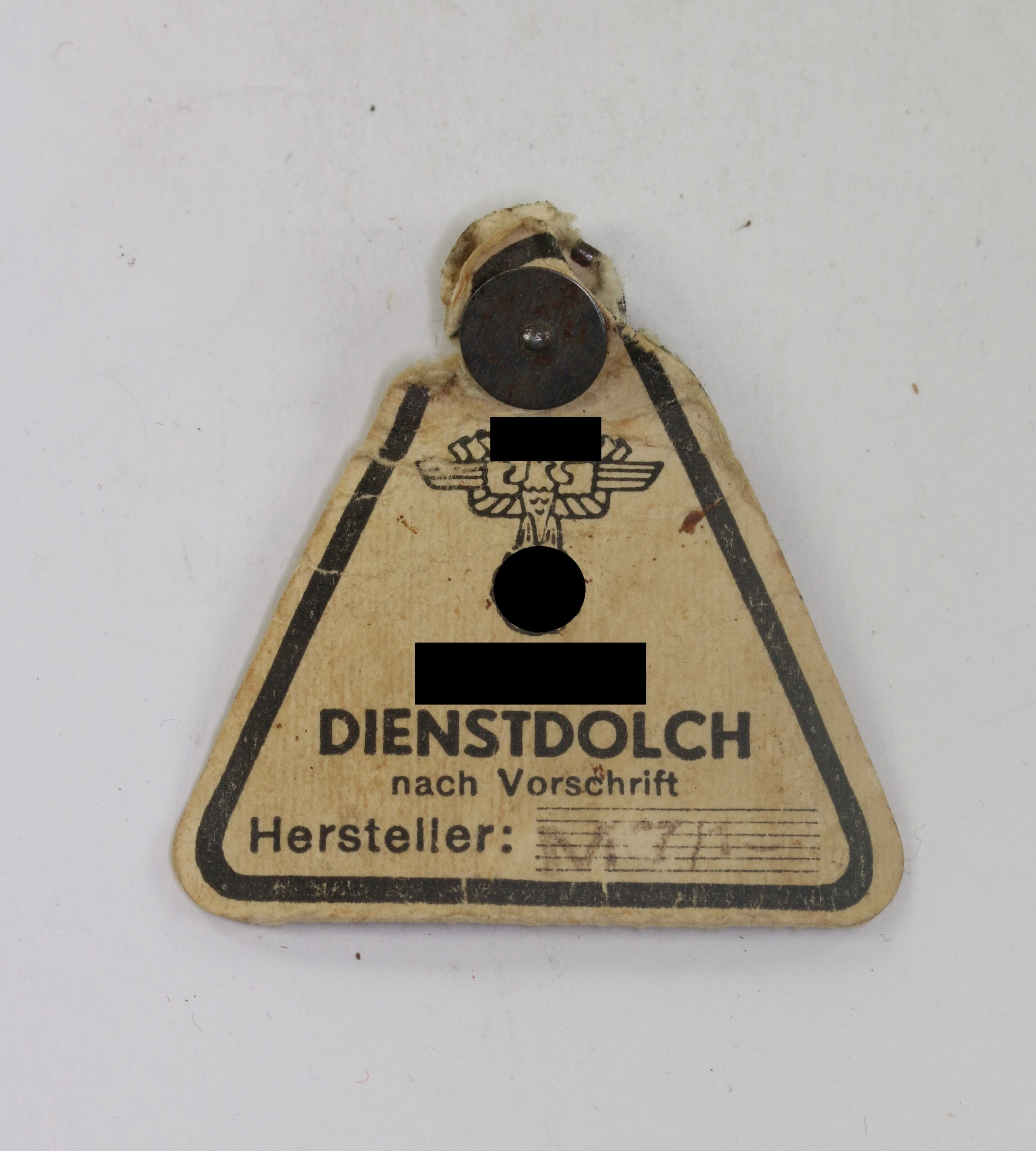 plombe_h_nger_f_r_n Plombe / Hänger für N.S.K.K.-Dienstdolch – Bild 1