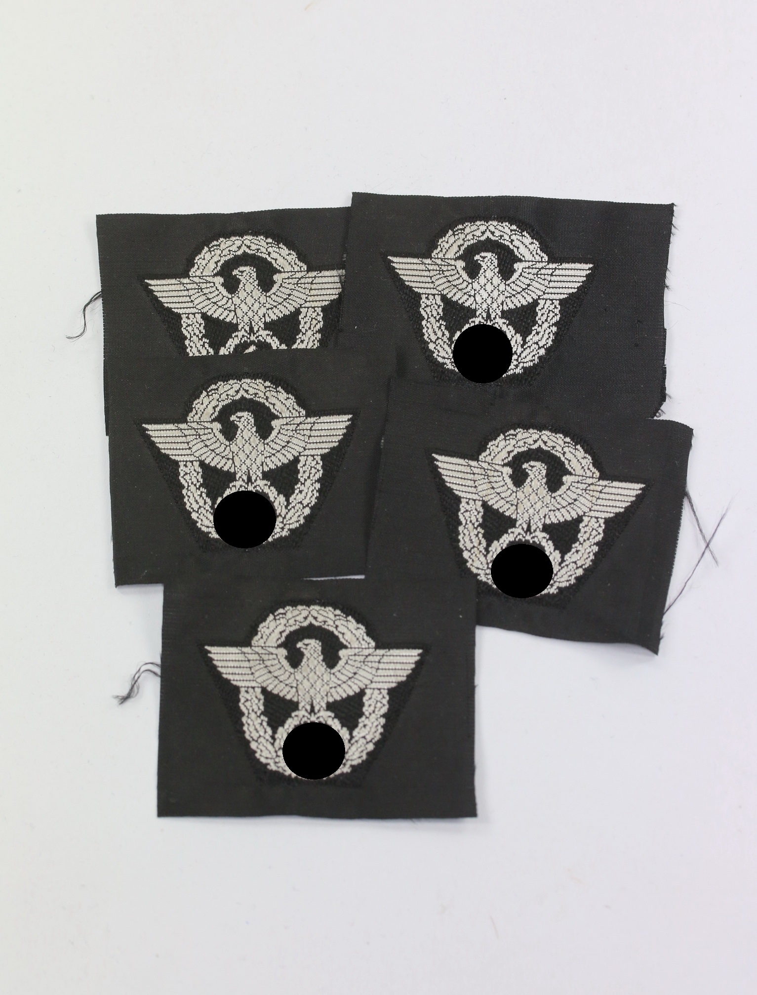 Polizei, Mützenadler für das Schiffchen / Feldmütze – Bild 1