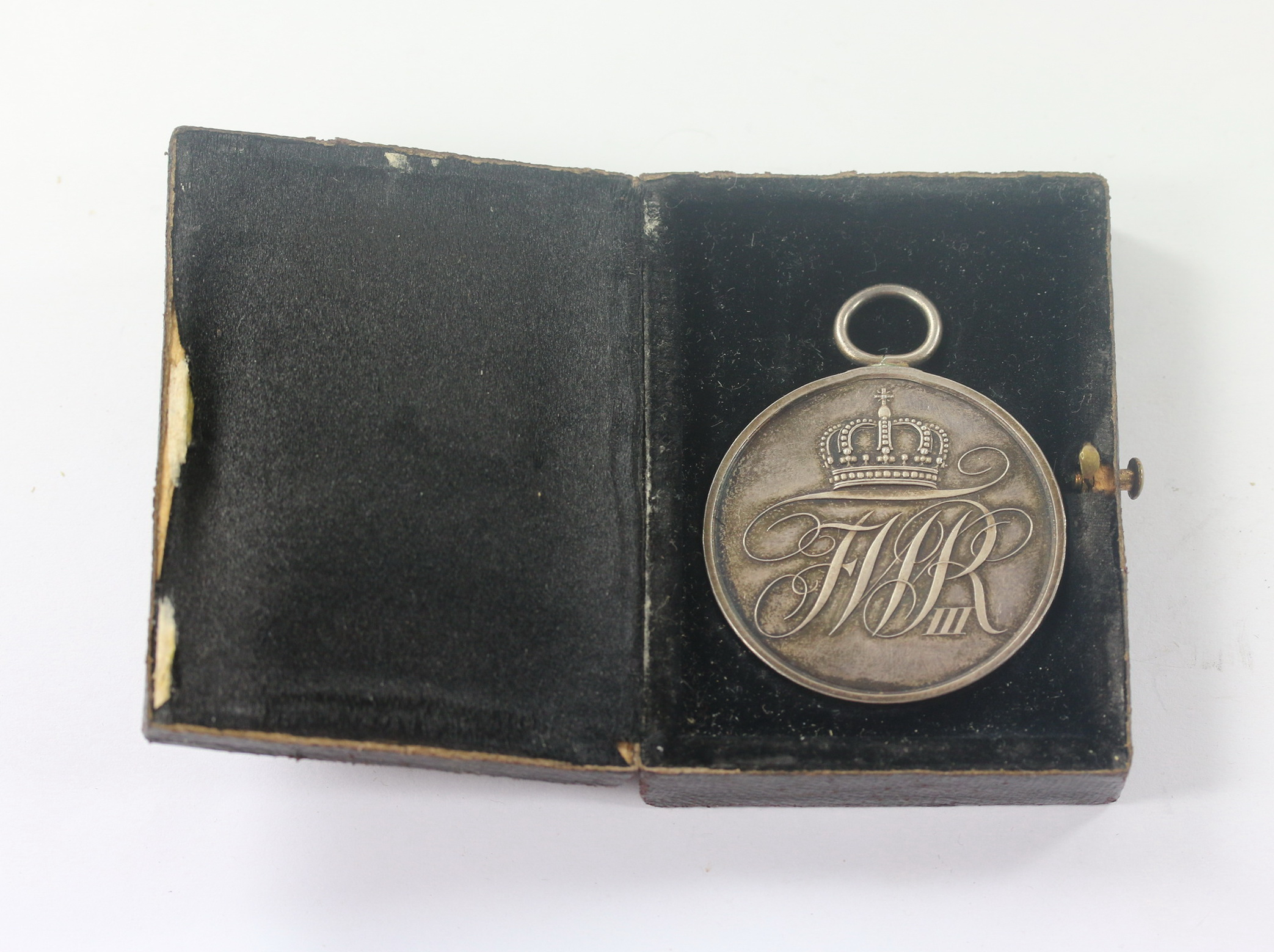 preu_en_allgemeines_ehrenzeichen_2 Preußen, Allgemeines Ehrenzeichen 2. Klasse / Militär-Verdienstmedaille, im Etui – Bild 1