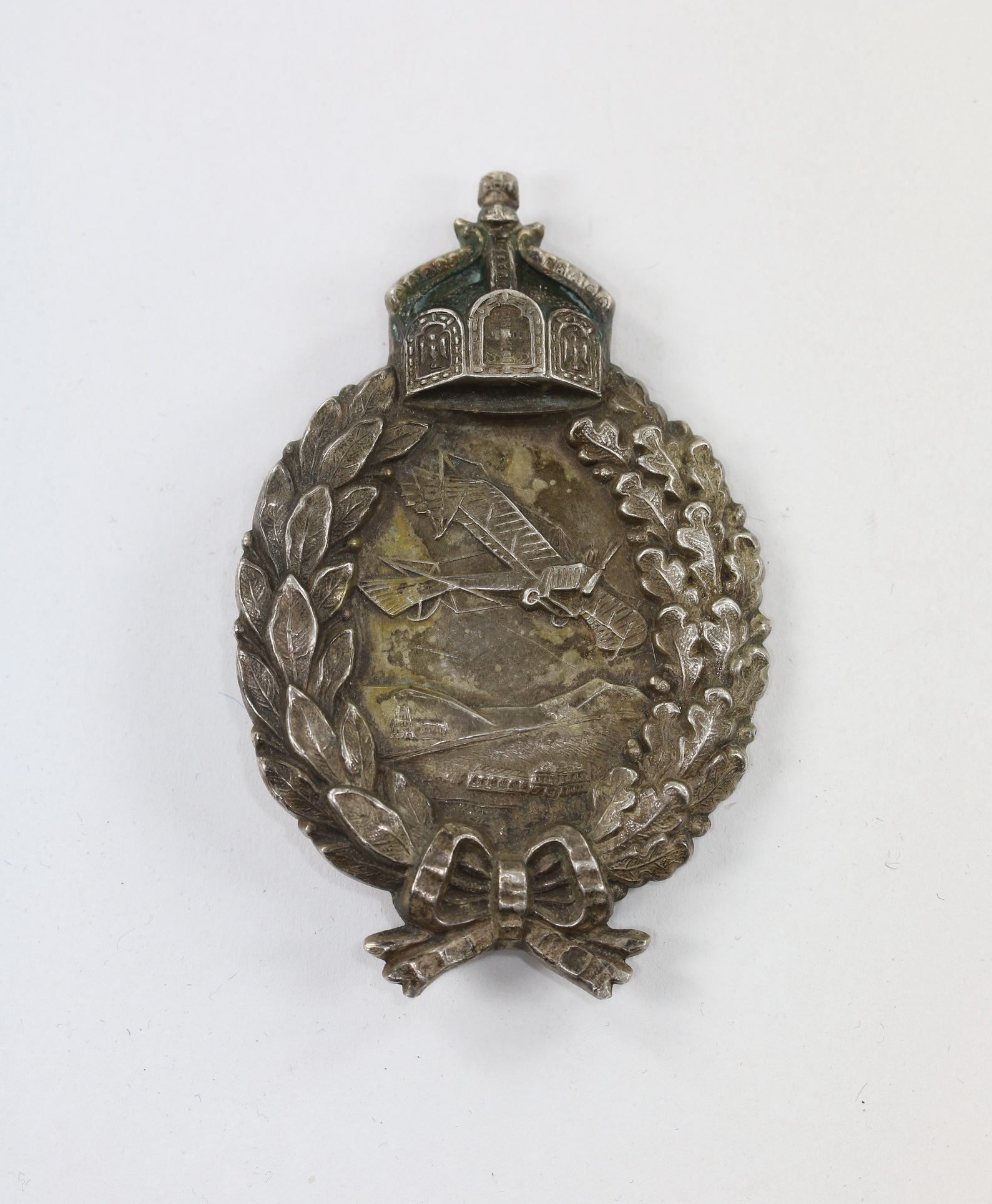  Preußen, Militär Flugzeugführerabzeichen, Hst. C.E. Juncker Berlin 800 – Bild 1