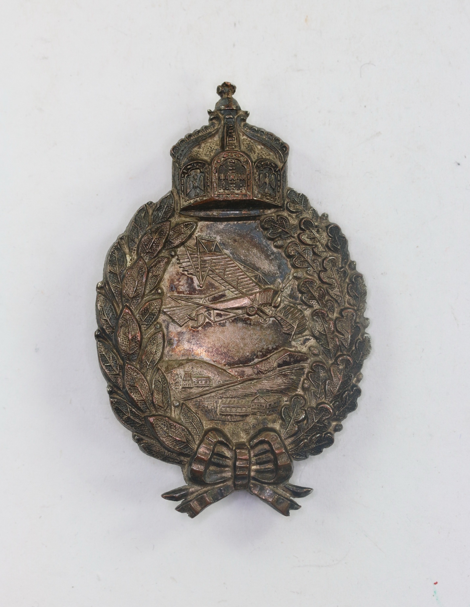 preu_en_milit_r_flugzeugf_hrerabzeichen_hst Preußen, Militär Flugzeugführerabzeichen, Hst. Fr. Sedlatzek BLN. S.W. 68 – Bild 1