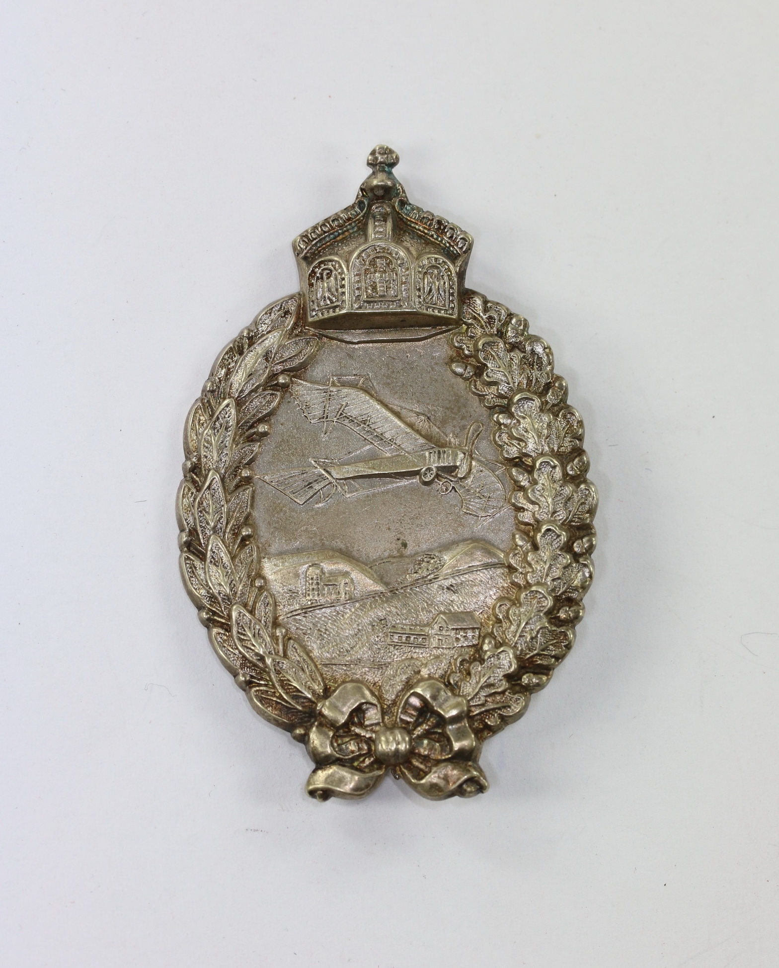 preu_en_milit_r_flugzeugf_hrerabzeichen_hst Preußen, Militär Flugzeugführerabzeichen, Hst. Paul Meybauer (Wappen) – Bild 1