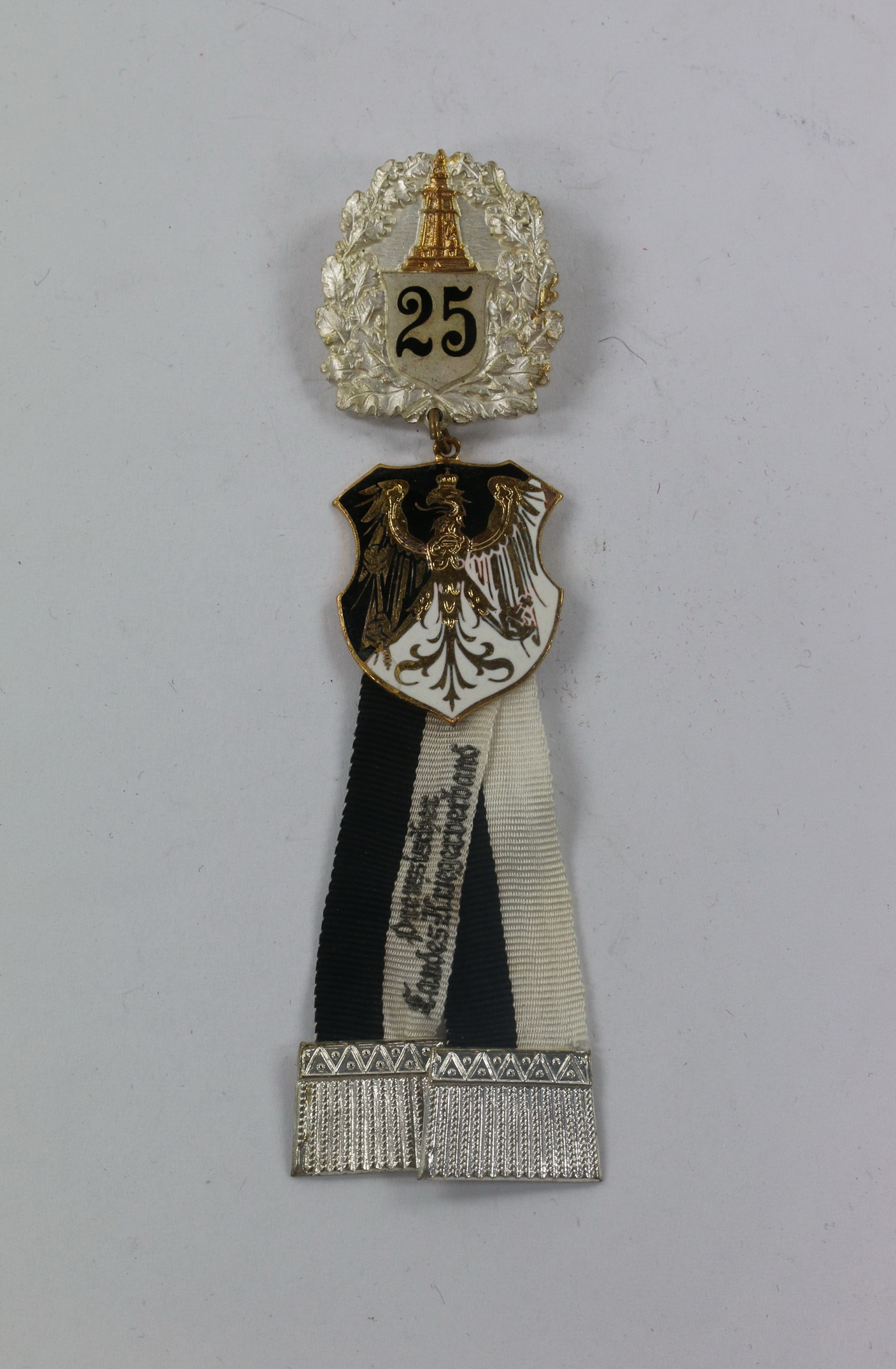 Preußischer Landeskriegerverband Mitgliedsabzeichen für 25 Jahre (2.Form) – Bild 1