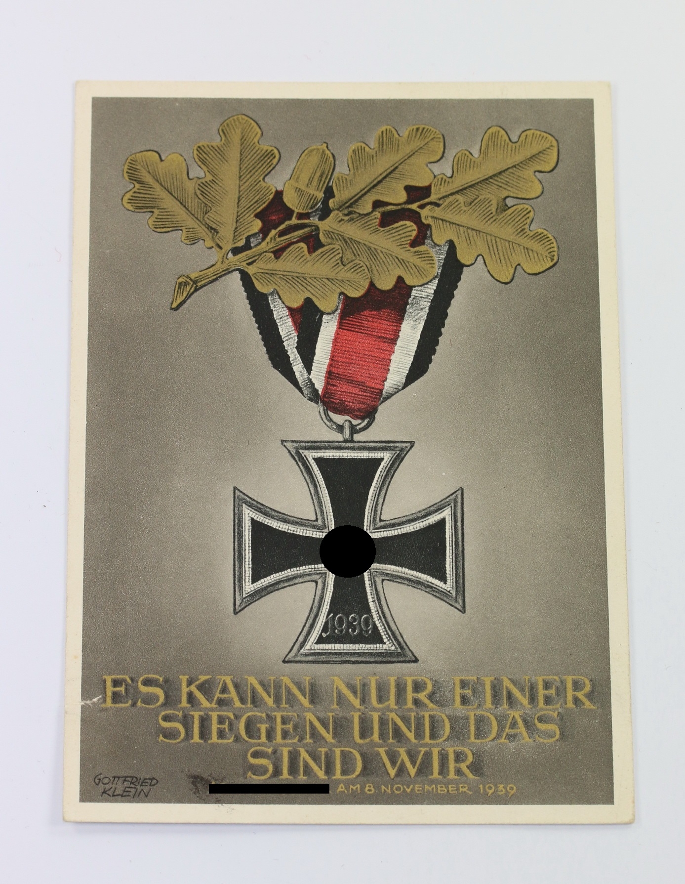 Propaganda Postkarte - Es kann nur einen siegen und das sind wir – Bild 1