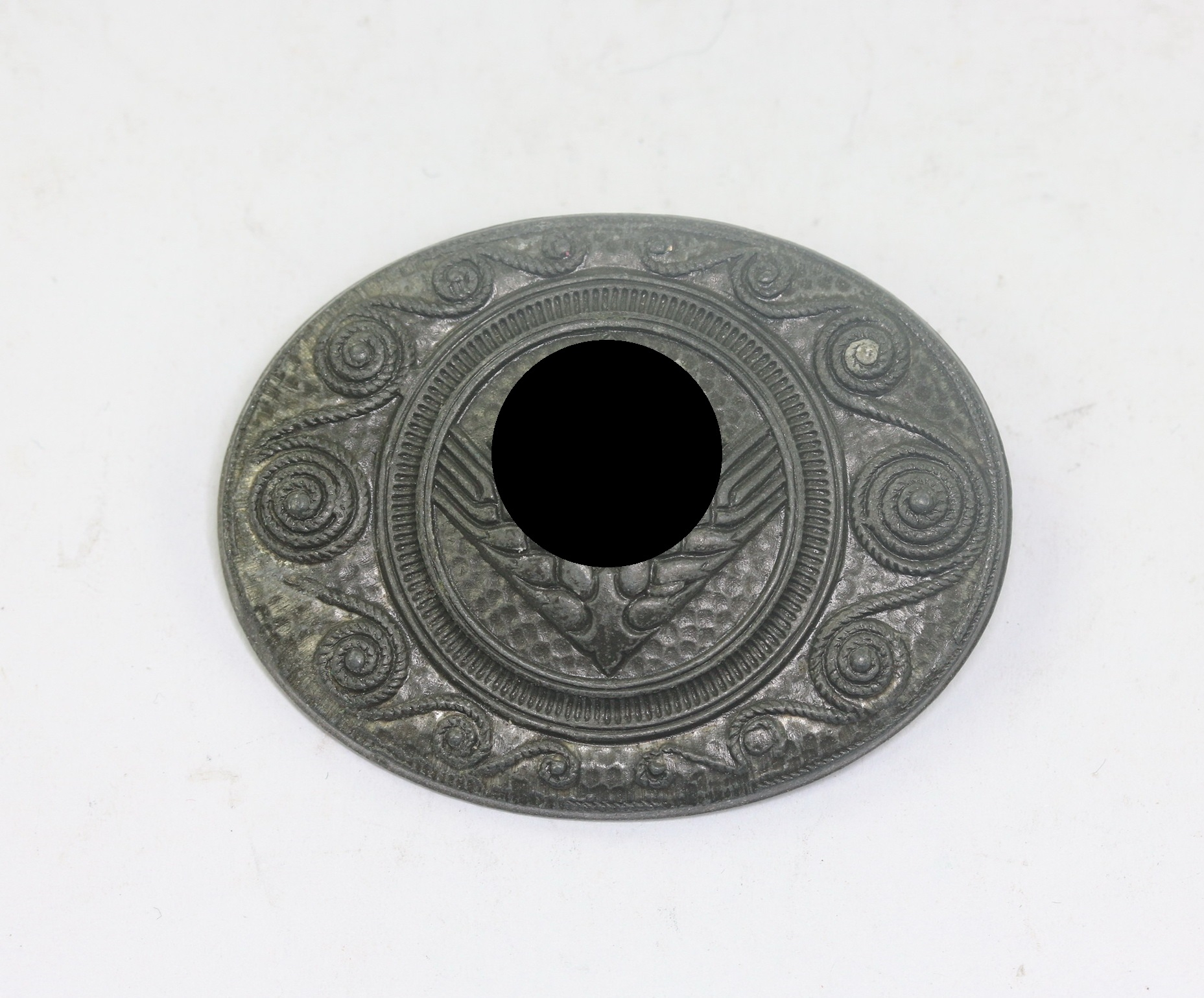 Reichsarbeitsdienst der weiblichen Jugend (RAD/wJ), Erinnerungsbrosche weiblche Jugend, Hst. J.B.u.Co.(Julius Bauer & Co. from Zella-Mehlis) – Bild 1