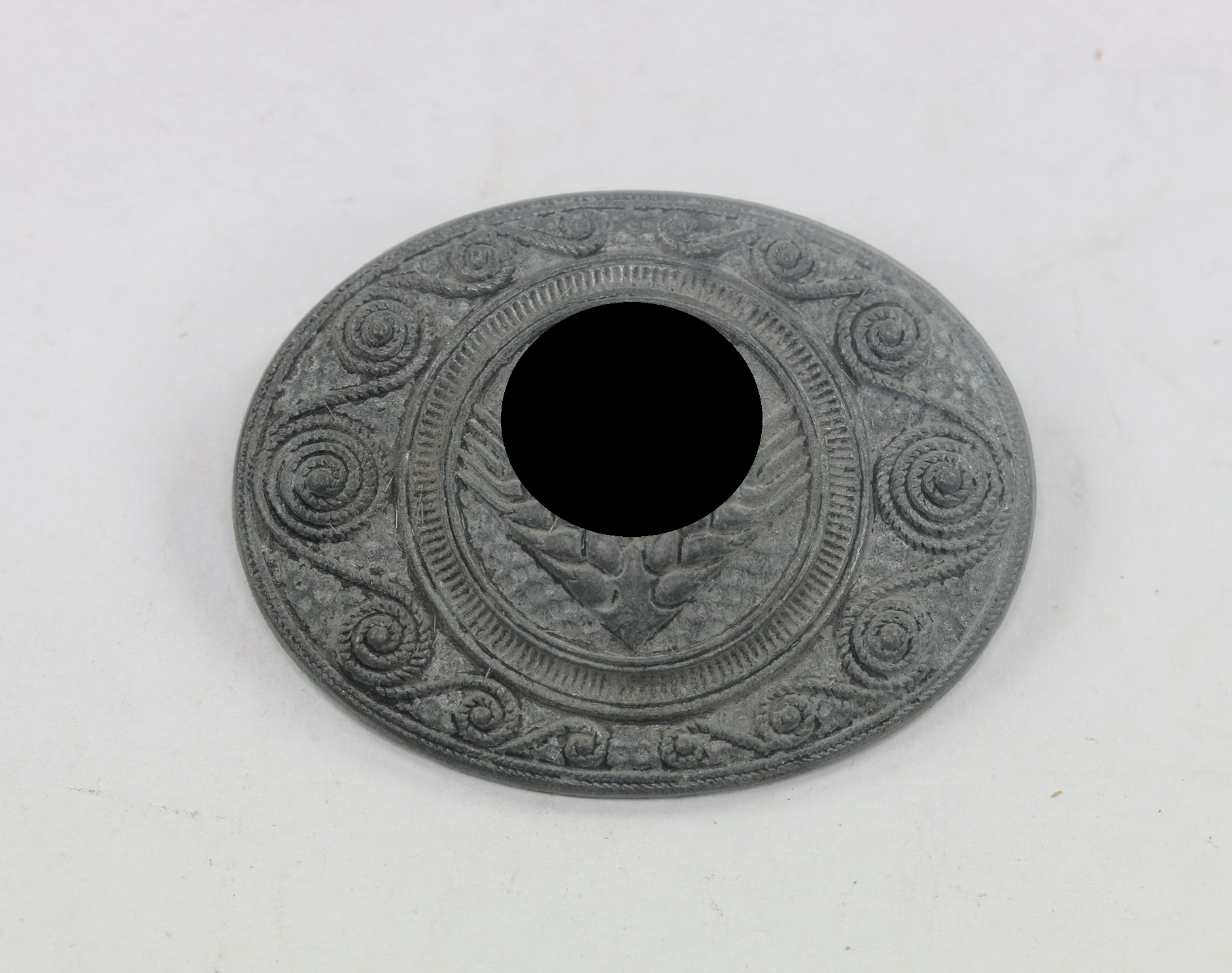  Reichsarbeitsdienst (RAD), Erinnerungsbrosche weiblche Jugend, Hst. J.B.u.Co. (Julius Bauer & Co. Zella Mehlis) – Bild 1