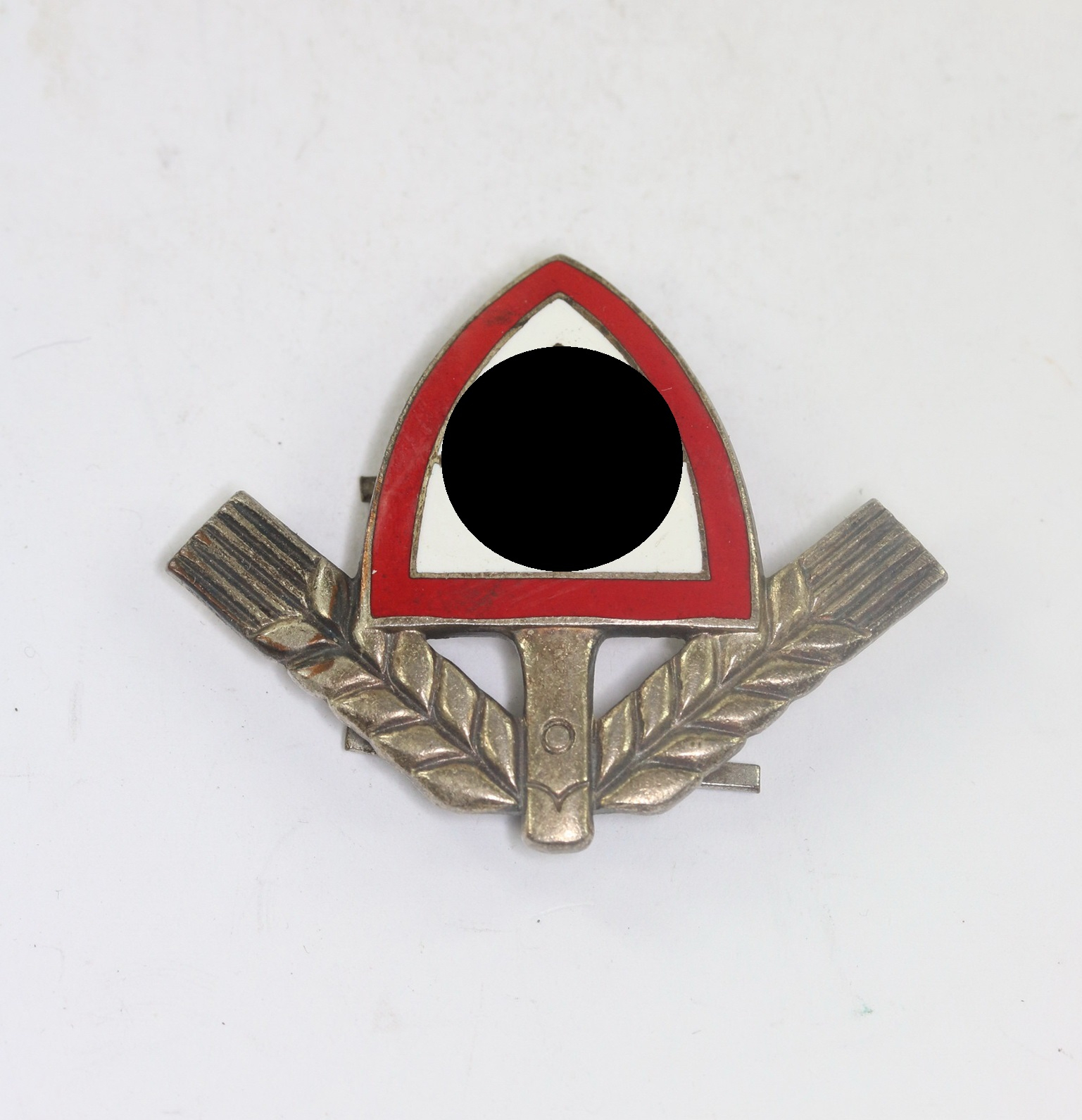 Reichsarbeitsdienst (RAD) Mützenabzeichen für Führer, Hst. A und A&S – Bild 1