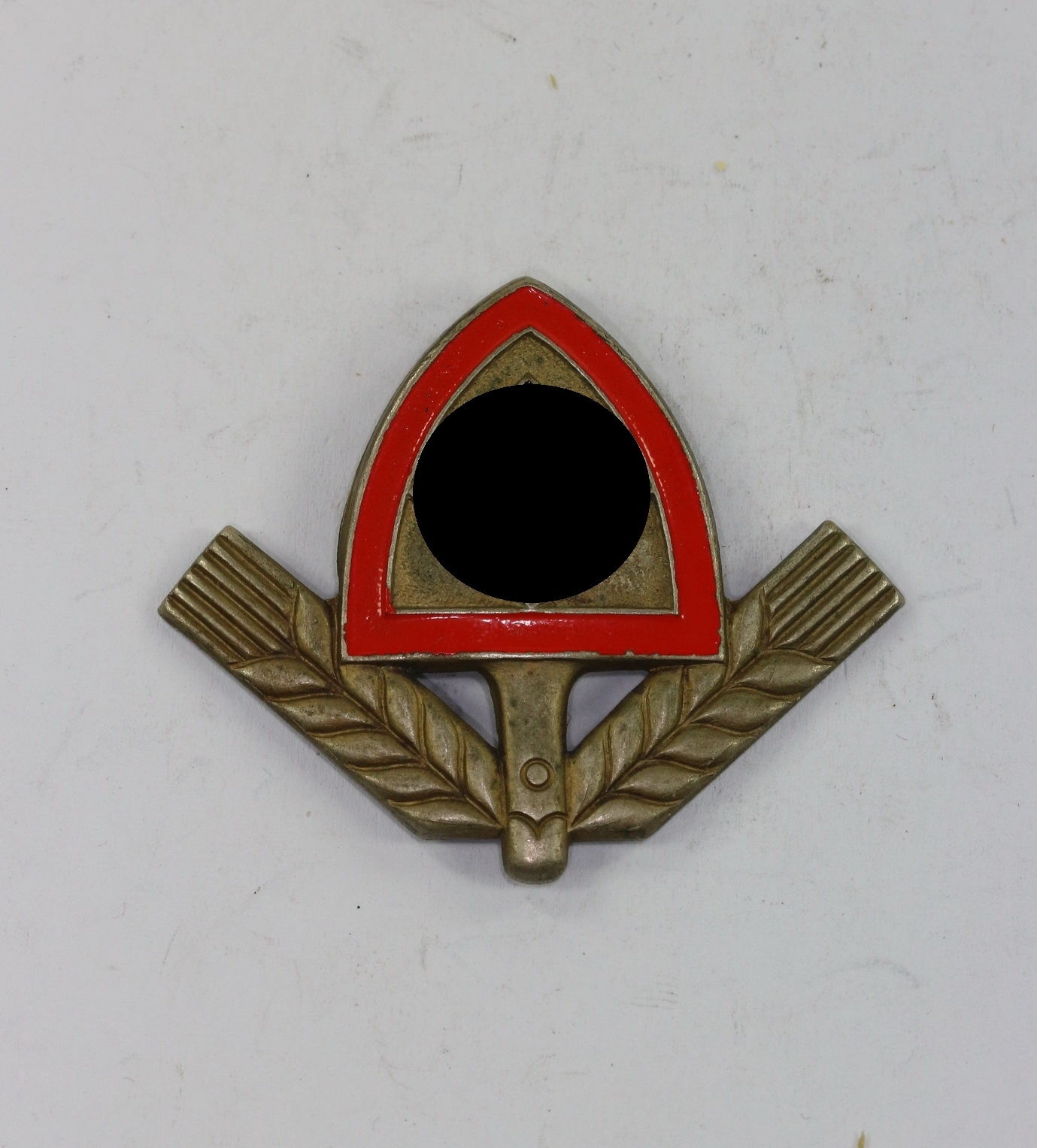 reichsarbeitsdienst_rad_m_tzenabzeichen_f_r_mannschaften_hst Reichsarbeitsdienst (RAD), Mützenabzeichen für Mannschaften, Hst. P u.C – Bild 1