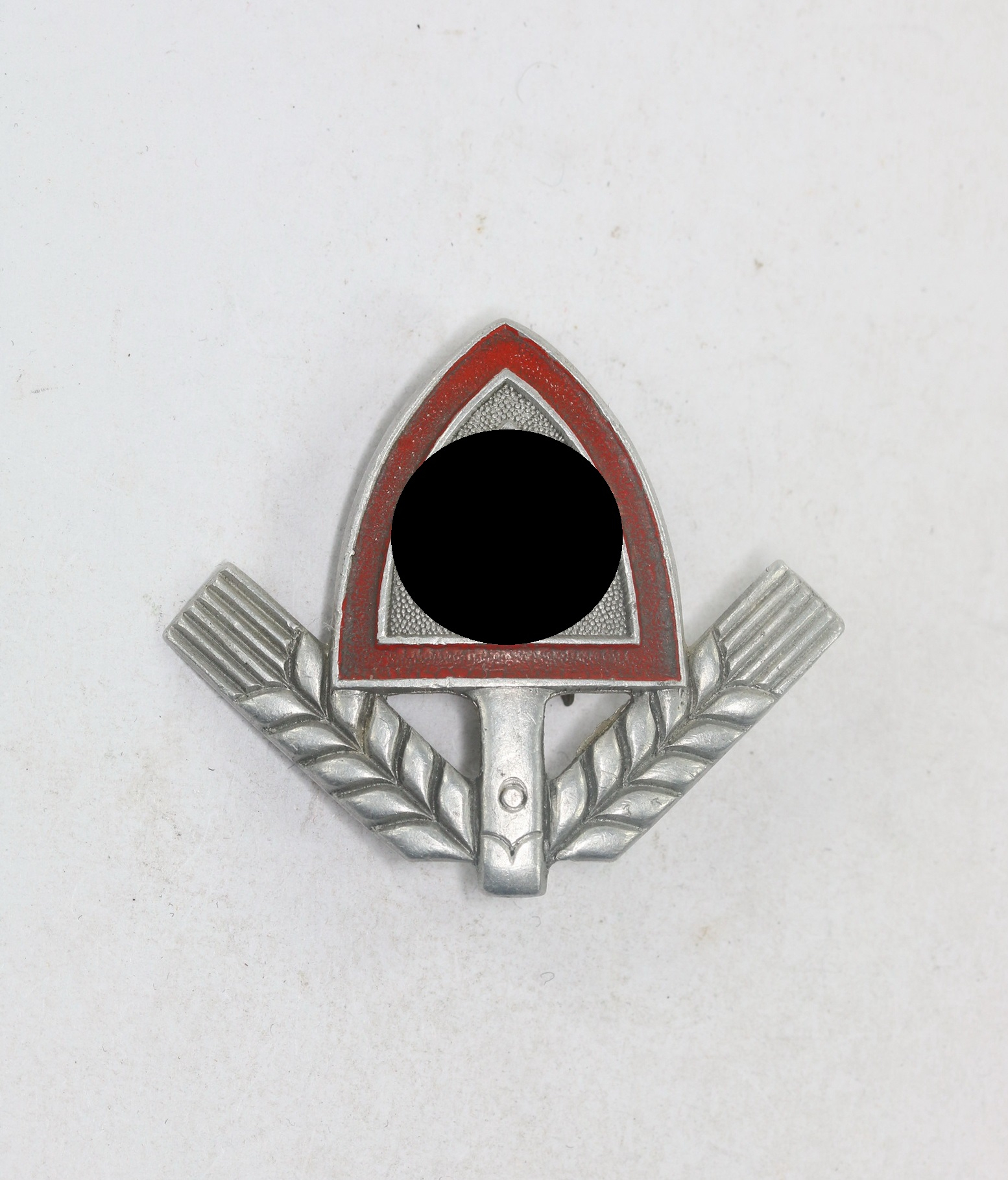 Reichsarbeitsdienst (RAD) Mützenabzeichen für Mannschaften, Hst. ST.& L. 1936 – Bild 1