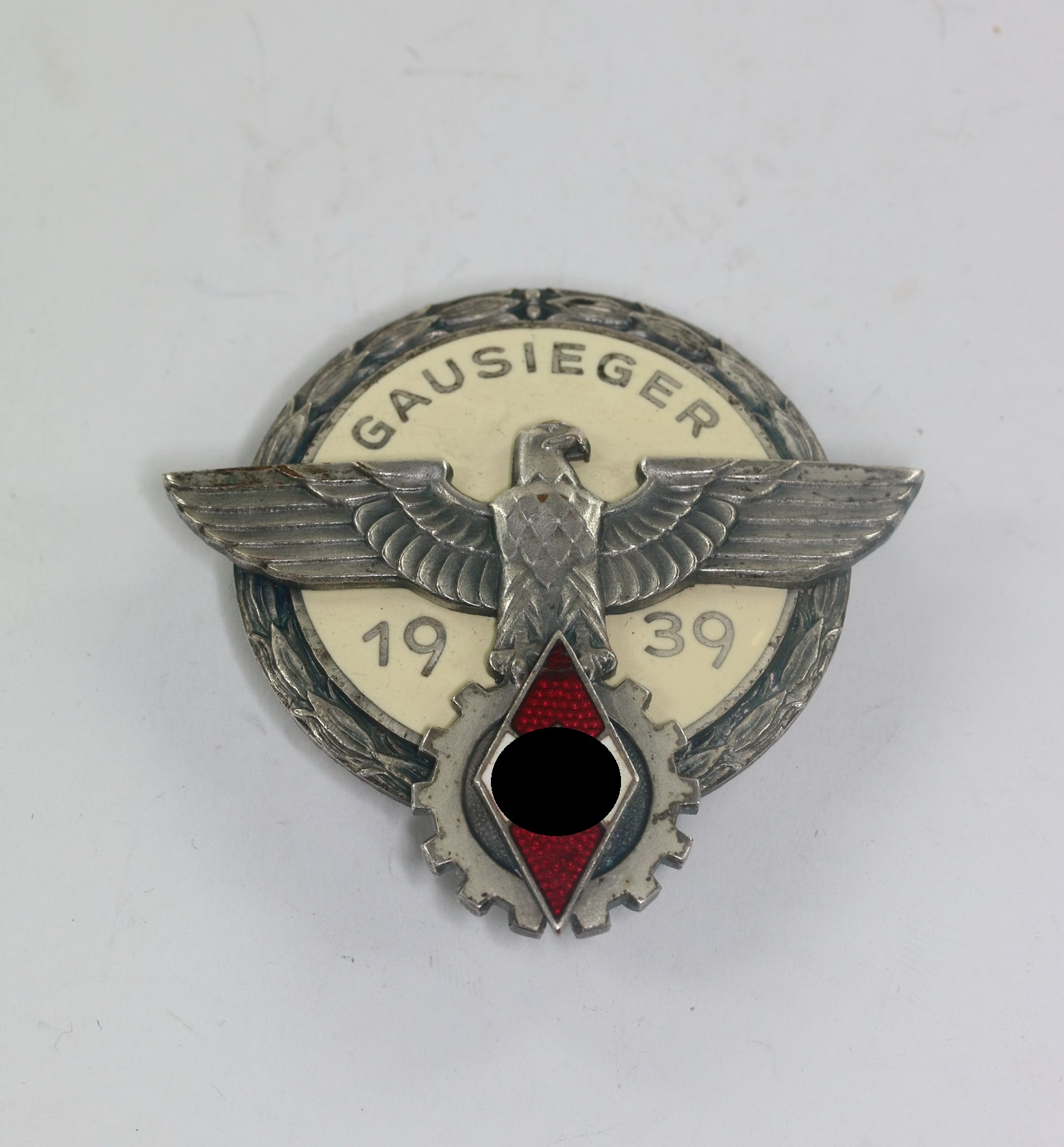 reichsberufswettkampf_gausieger_im_reichsberufswettkampf_1939_hst Reichsberufswettkampf, Gausieger im Reichsberufswettkampf 1939, Hst. G. Brehmer Markneukirchen – Bild 1