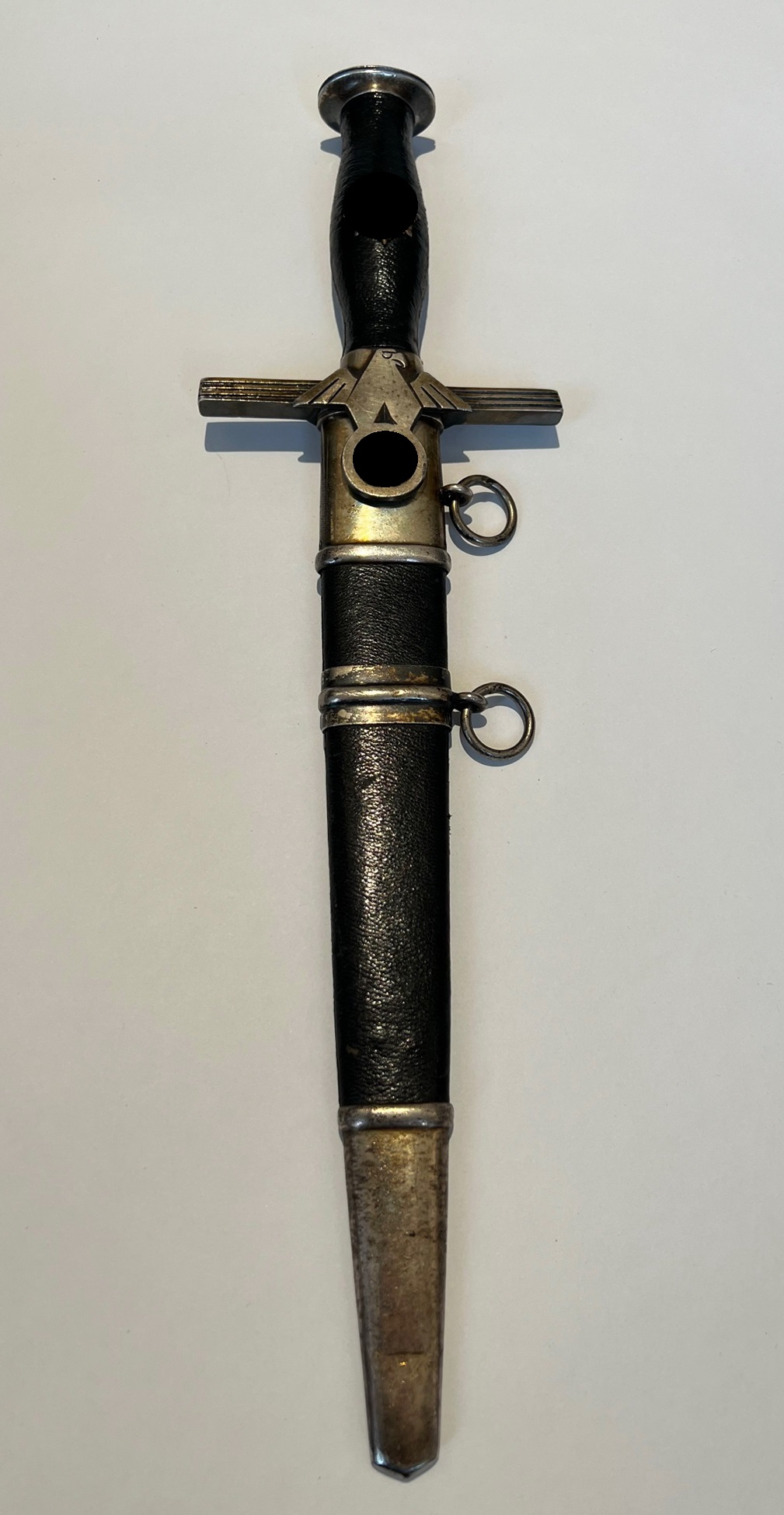 Reichsluftschutzbund (RLB), Dolch für Führer, 2.Modell, Hst. Paul Weyersberg & Co. Solingen – Bild 1