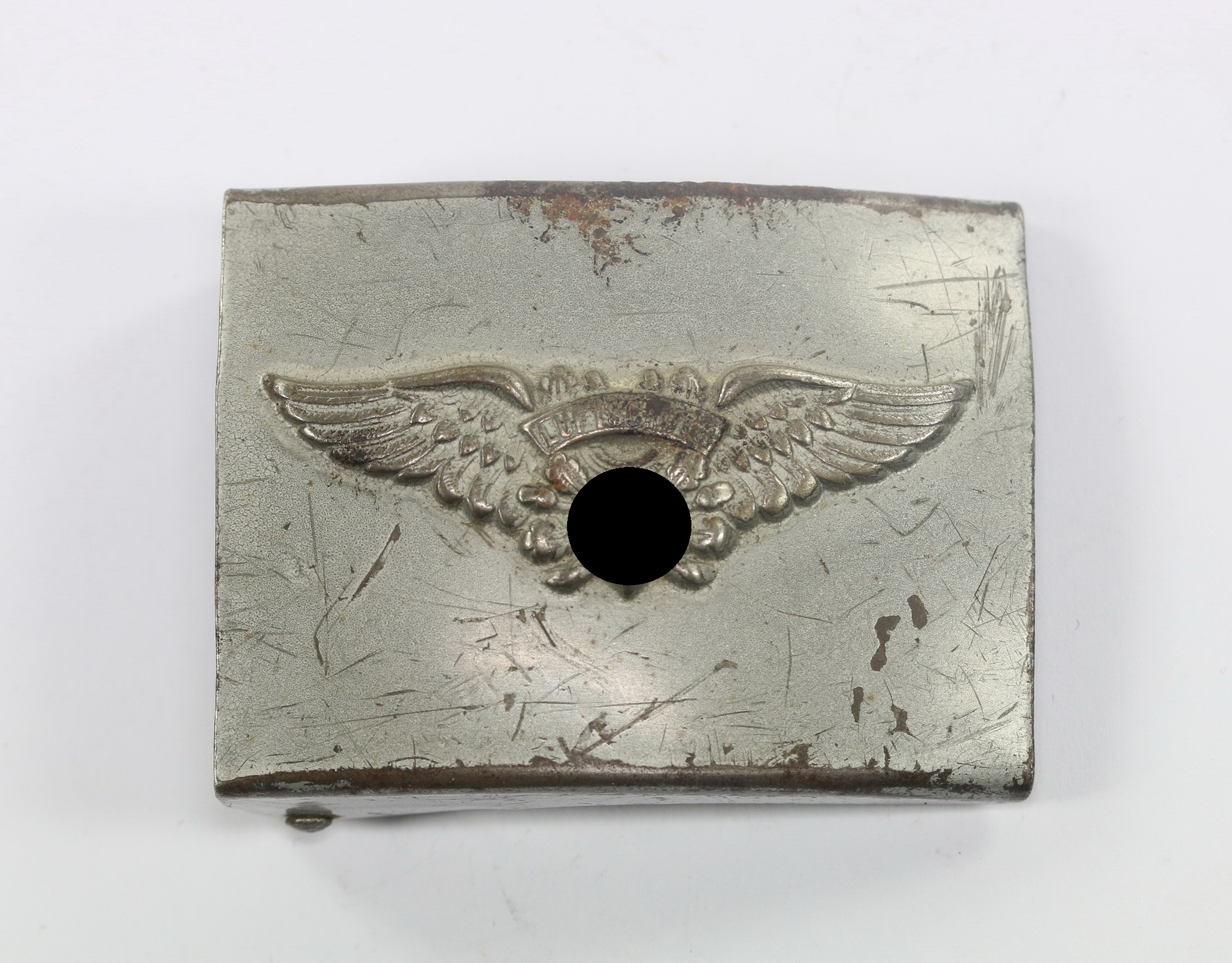 reichsluftschutzbund_rlb_koppelschloss_hst Reichsluftschutzbund (RLB) Koppelschloss, Hst. R.S.&S. (Richard Sieper & Söhne, Lüdenscheid) – Bild 1