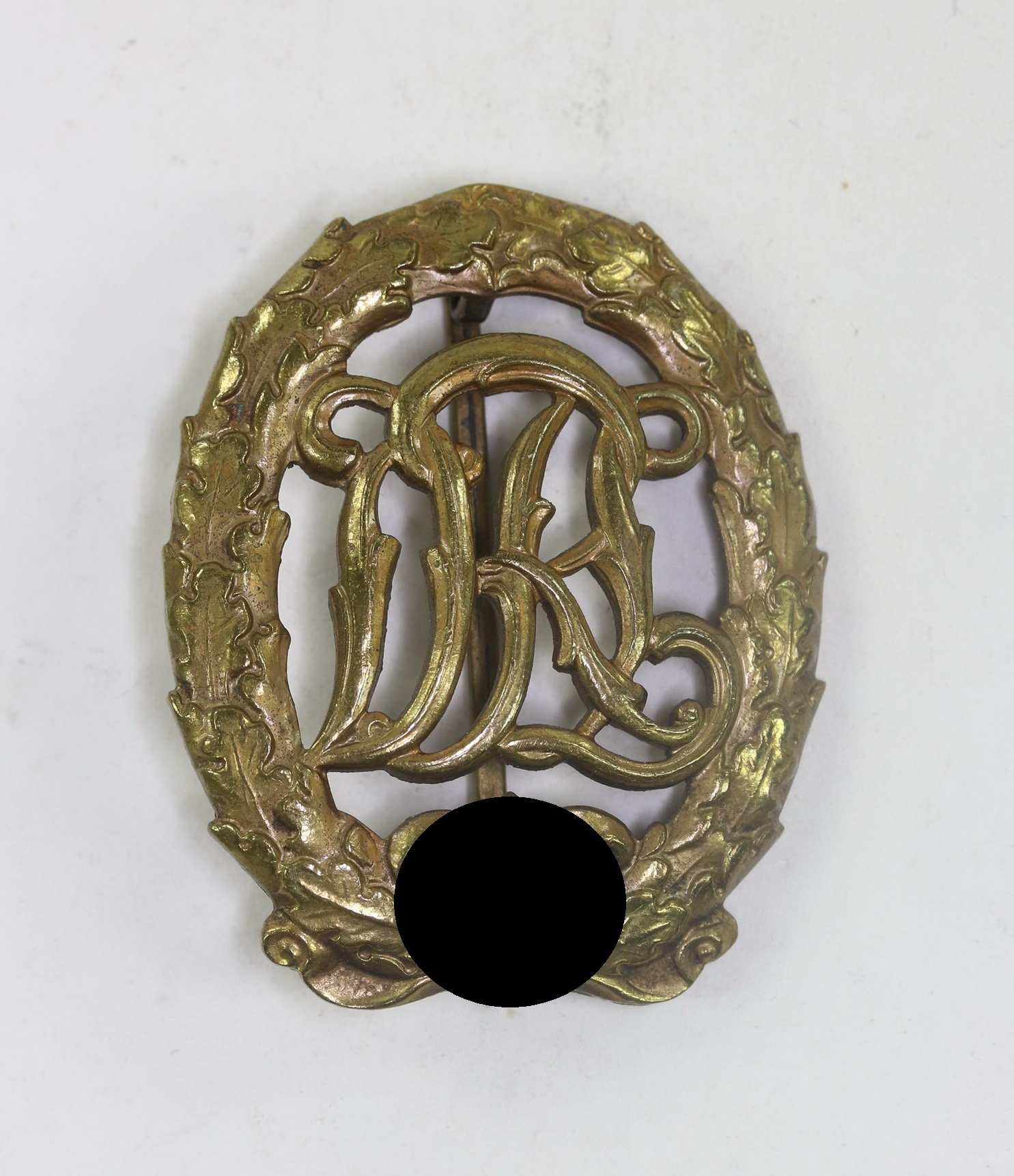 Reichssportabzeichen (DRL) in Bronze, Hst. Ernst L. Müller Pforzheim – Bild 1