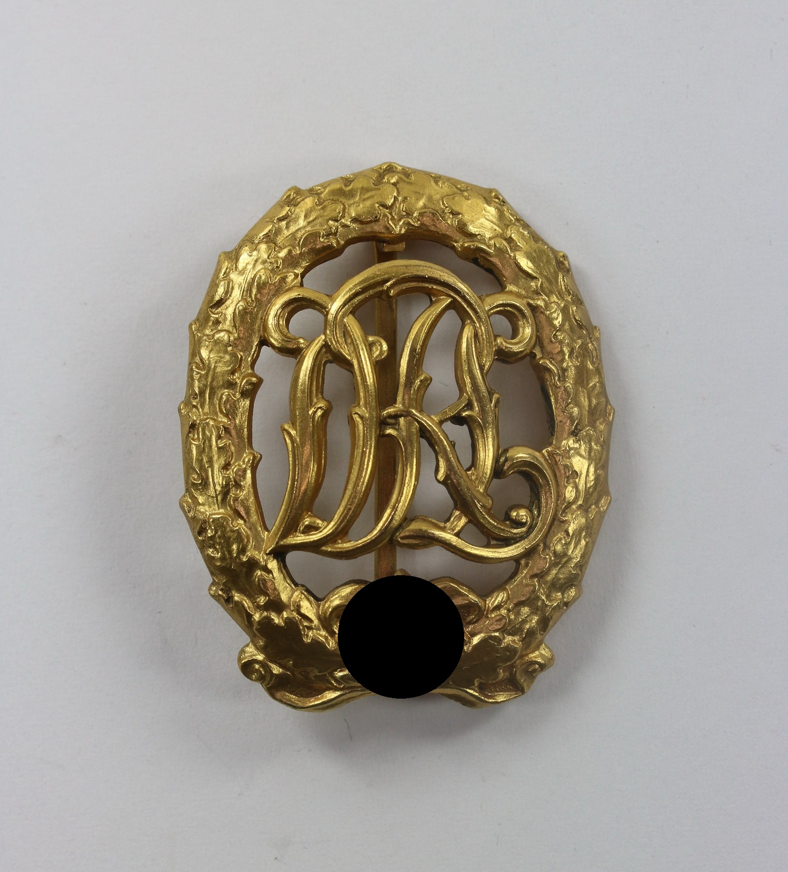 reichssportabzeichen_drl_in_gold_hst Reichssportabzeichen (DRL) in Gold, Hst. Wernstein Jena – Bild 1