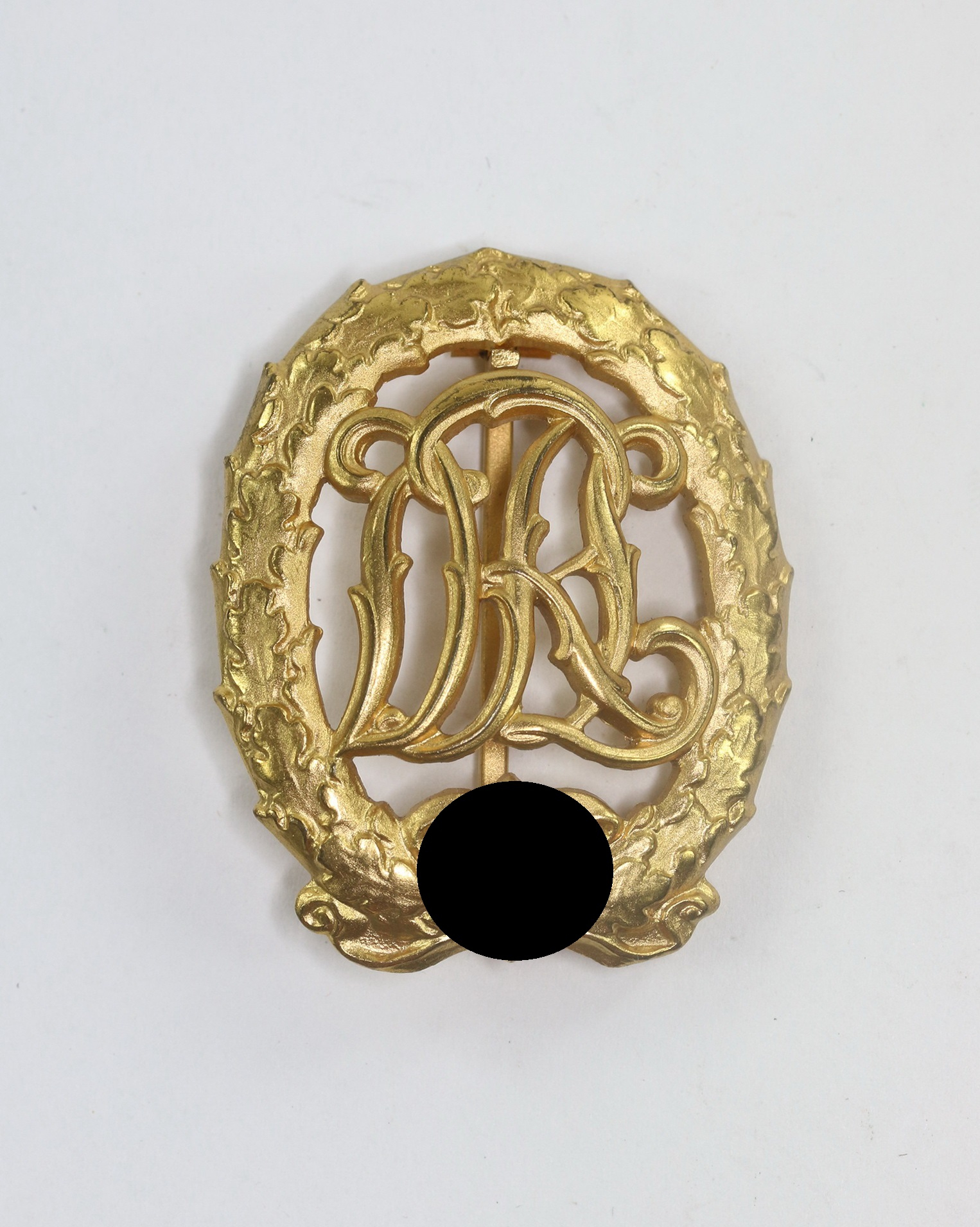 reichssportabzeichen_drl_in_gold_hst Reichssportabzeichen (DRL) in Gold, Hst. Wernstein Jena – Bild 1