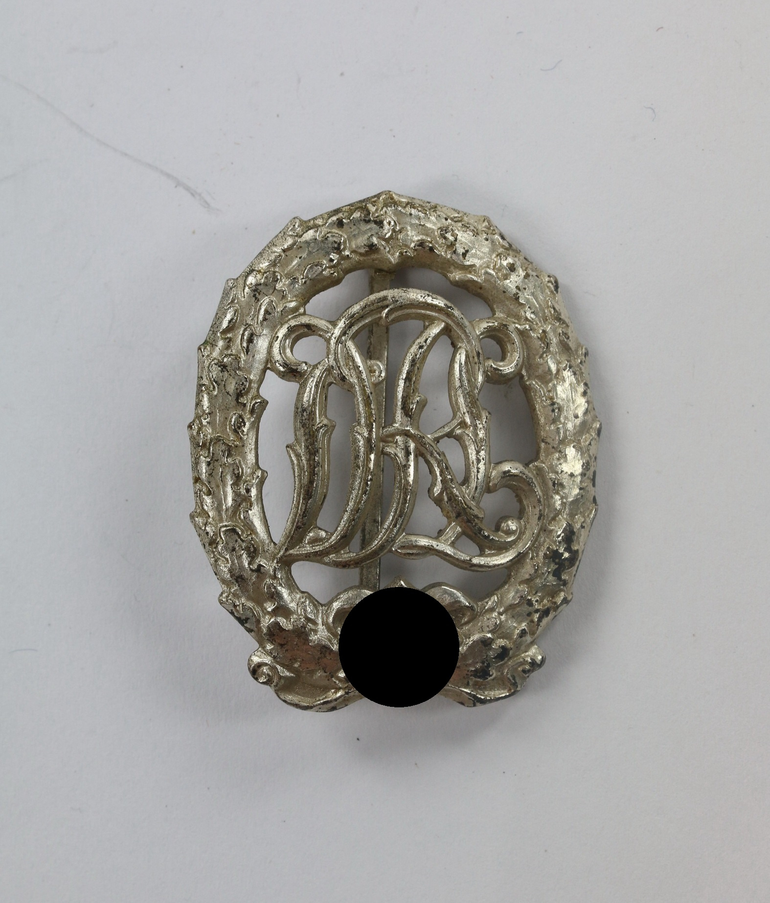 reichssportabzeichen_in_silber_hst Reichssportabzeichen in Silber, Hst. Wernstein Jena – Bild 1