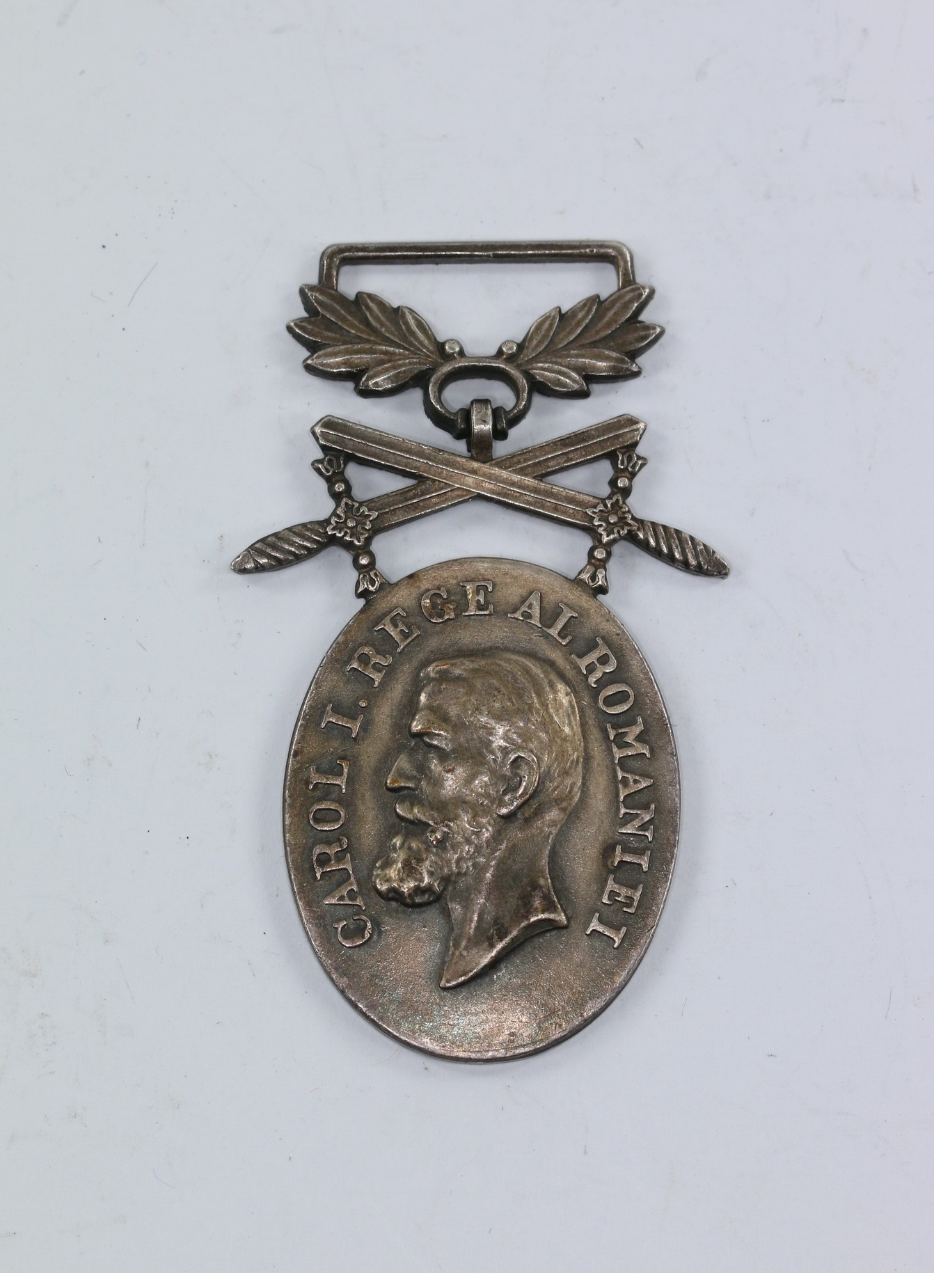 Rumänien, Medaille für Mannhaftigkeit und Treue in Silber – Bild 1