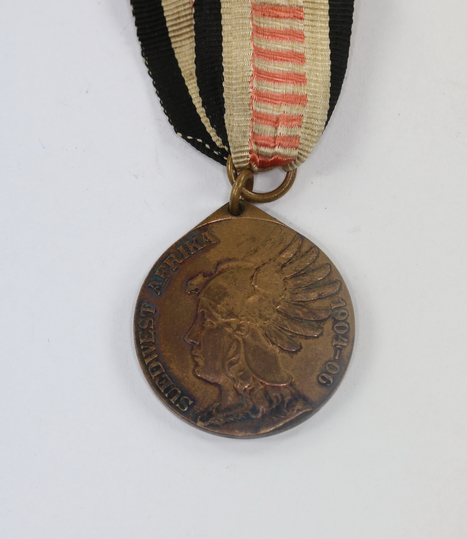 Südwest-Afrika Denkmünze für Kämpfer 1907 - Den Siegreichen Streitern Südwestafrika 1904-06 – Bild 1