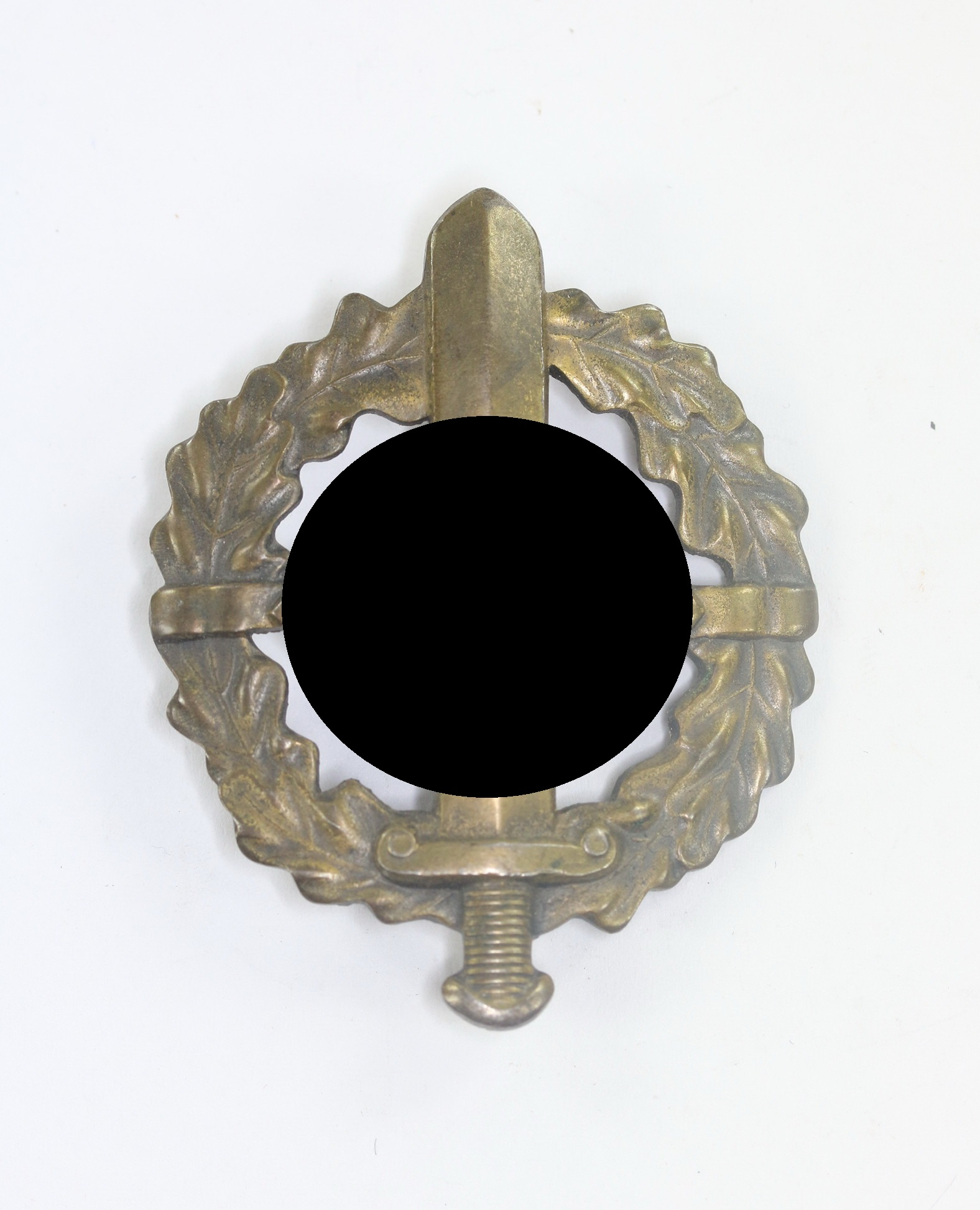 SA Wehrabzeichen in Bronze, Hst. Fechler Bernsbach/SA. - Eigentum Obersten S.A. Führung – Bild 1