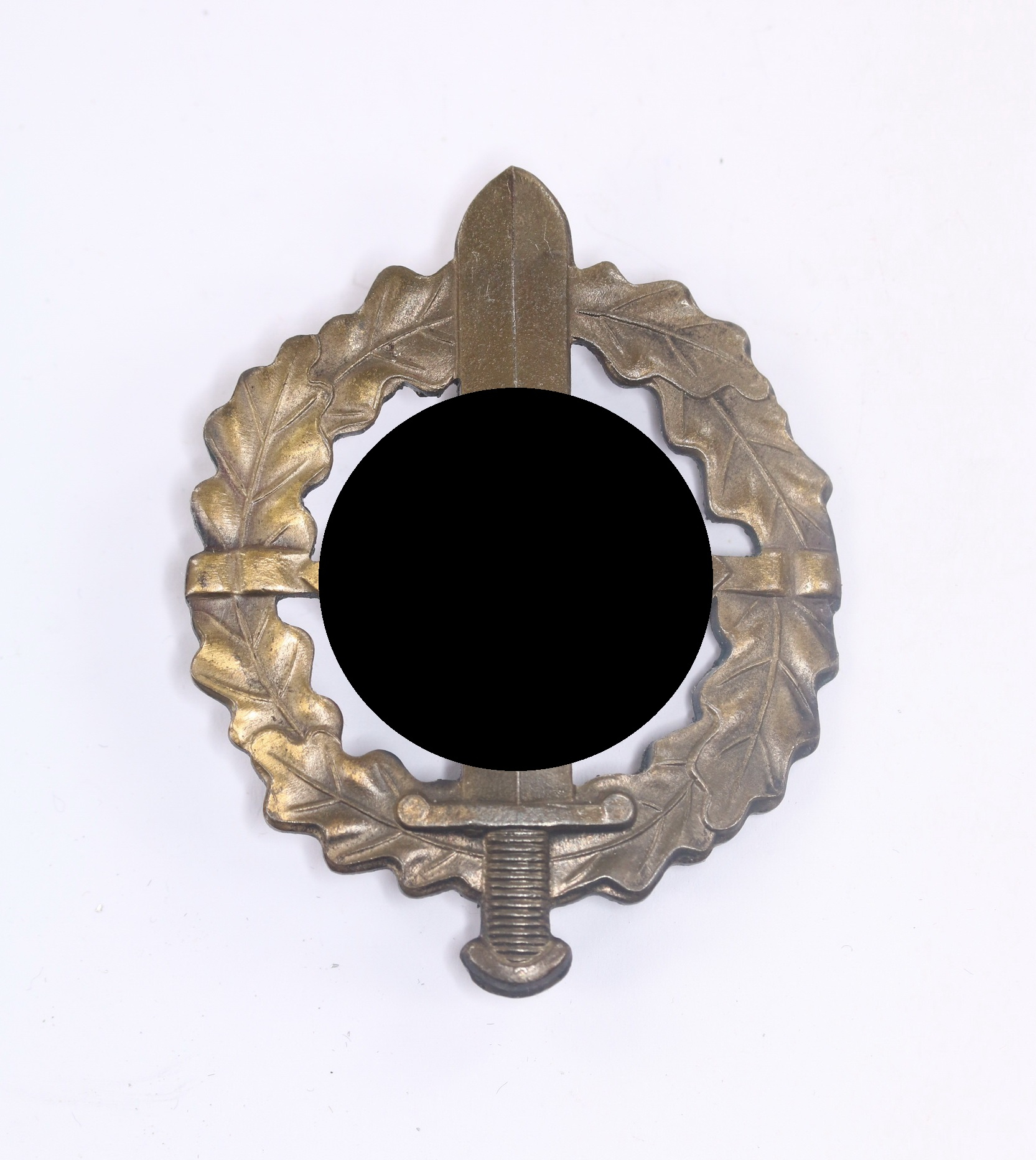 SA Wehrabzeichen in Bronze, Hst. W. Redo Saar=Lautern, Eigentum der O. SA Führung – Bild 1