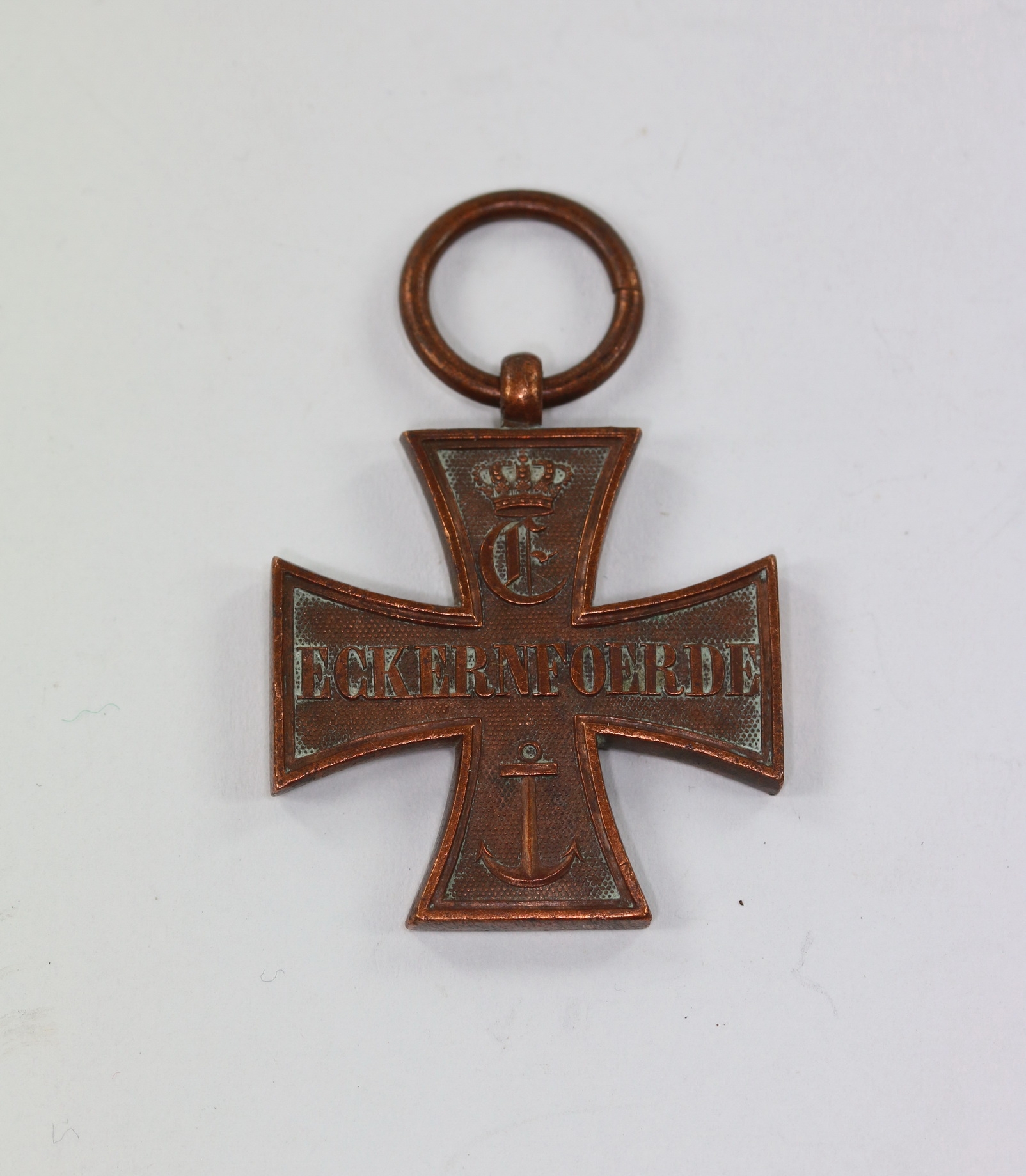  Sachsen-Coburg und Gotha, Erinnerungskreuz für Eckernförde für Unteroffiziere und Mannschaften – Bild 1