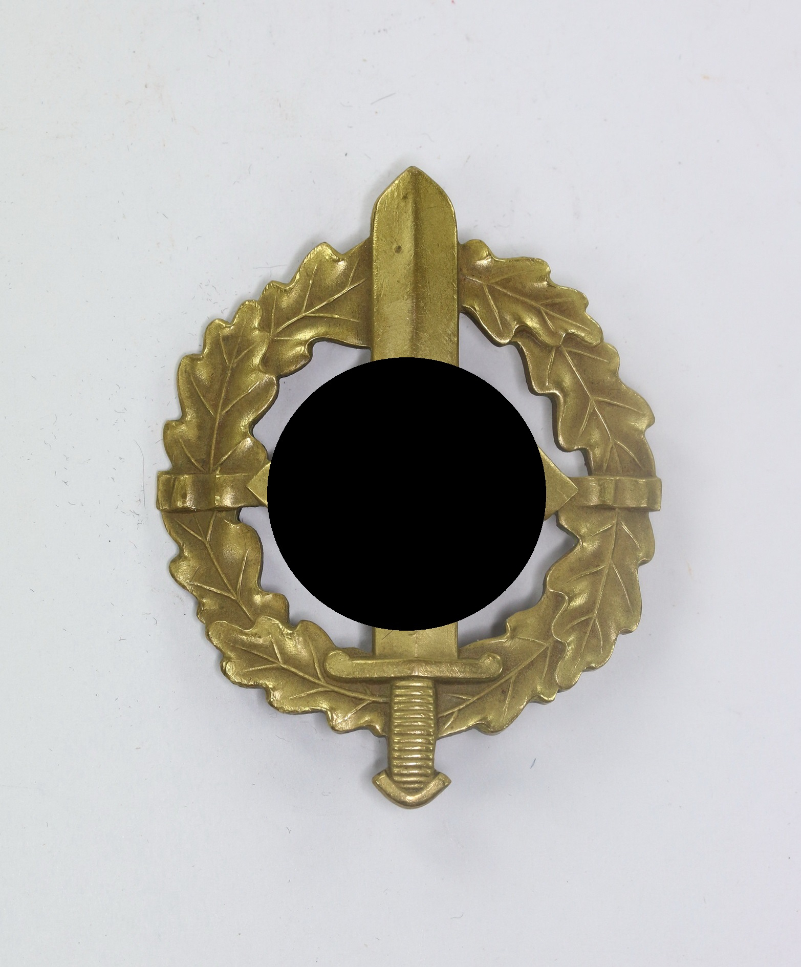 SA-Wehrabzeichen in Bronze, Eigentum D. Chefs D. Ausbildungswesens, Hst. E. Schneider Lüdenscheid – Bild 1