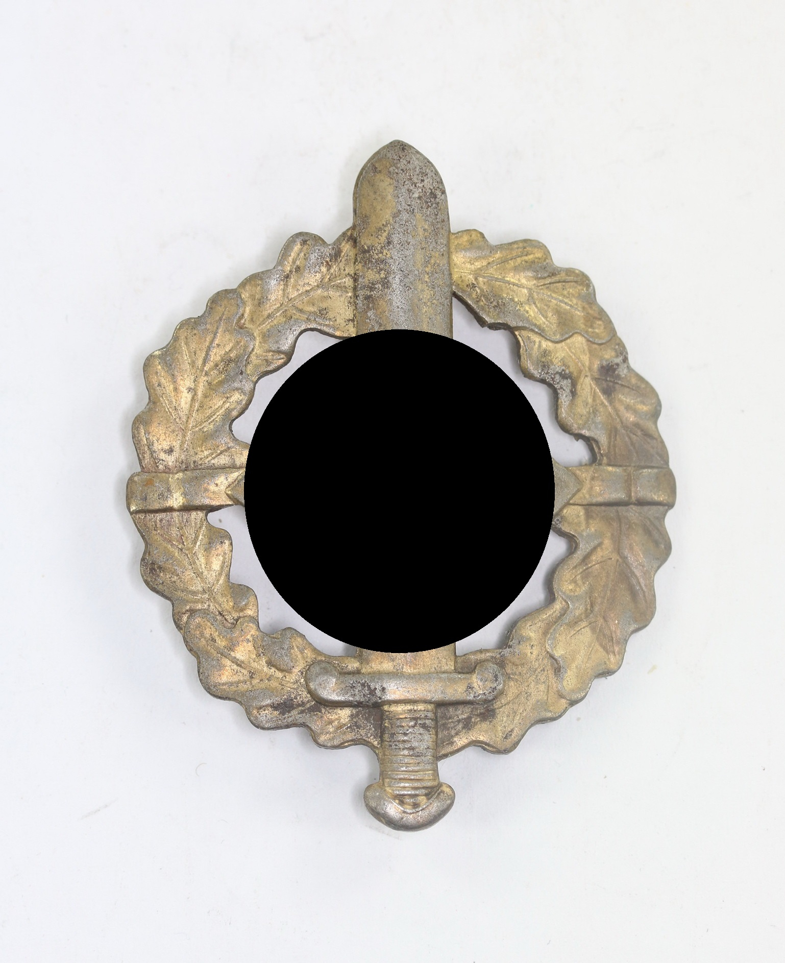 SA-Wehrabzeichen in Bronze, Hst. W. Redo Saarlautern - Eigentum der obesten SA-Führung – Bild 1