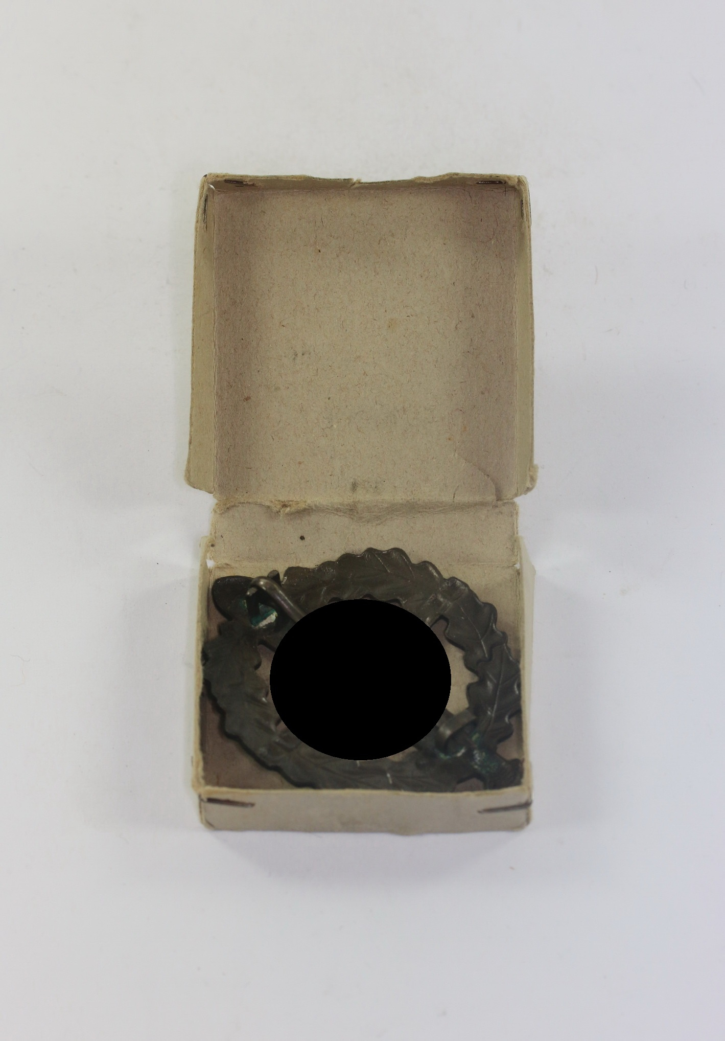  SA-Wehrabzeichen in Bronze, Hst. W. Redo Saarlautern - Eigentum der obesten SA-Führung, in Schachtel – Bild 1