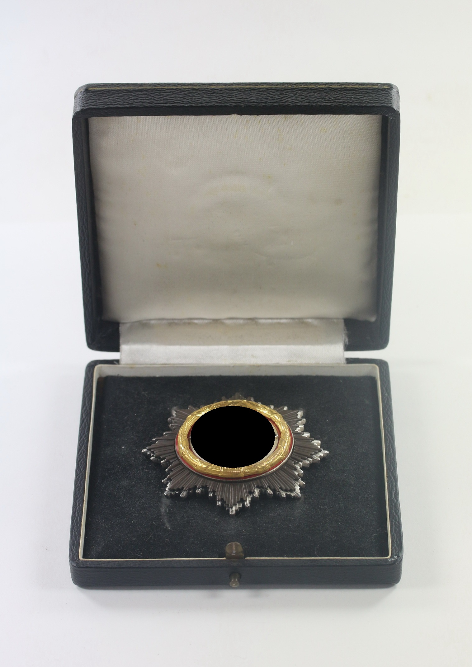 Schweres Deutsches Kreuz in Gold, Hst. 1 (Deschler & Sohn, München), im Etui – Bild 1