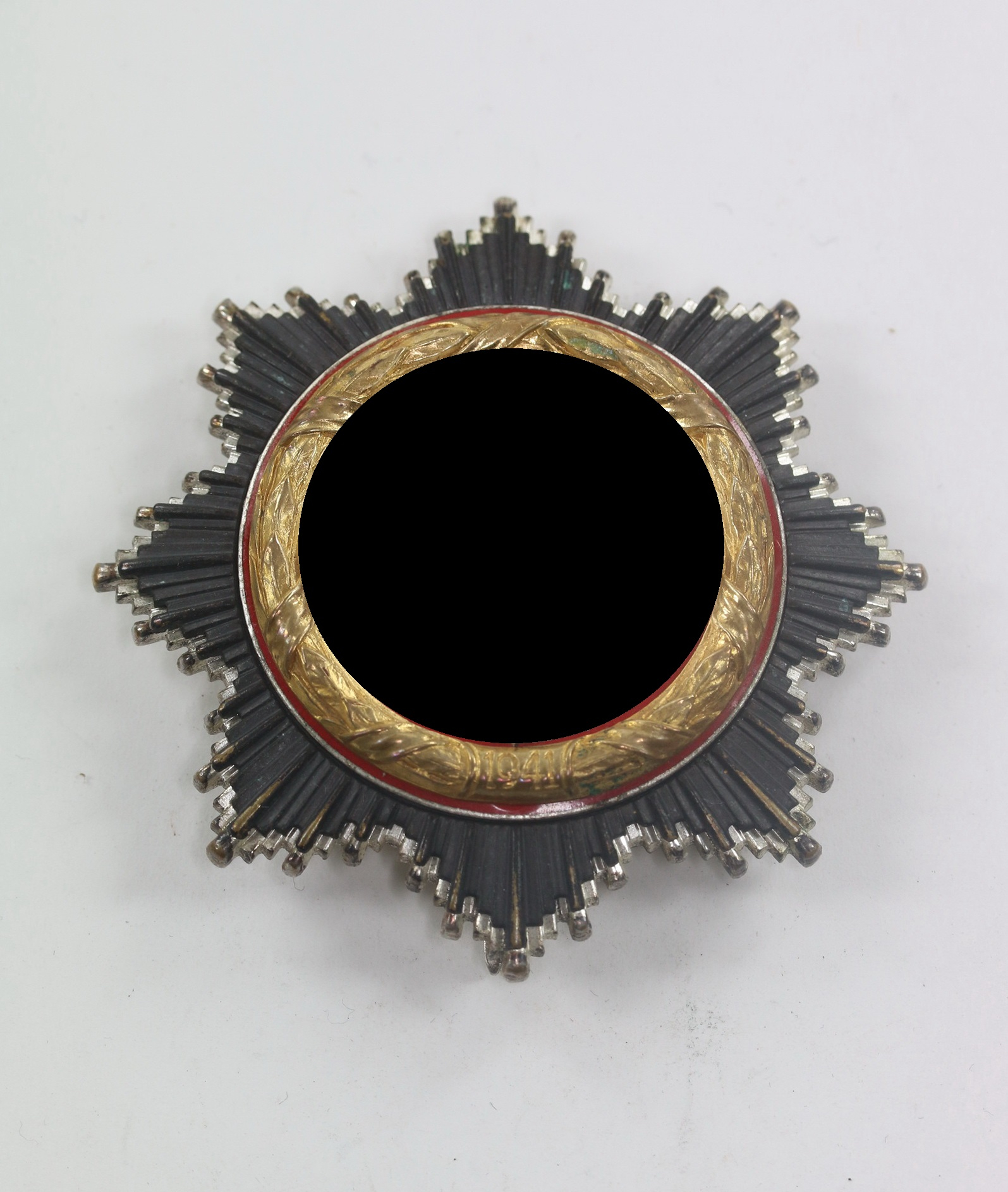 Schweres Deutsches Kreuz in Gold, Hst. 20 (C.F. Zimmermann, Pforzheim) – Bild 1