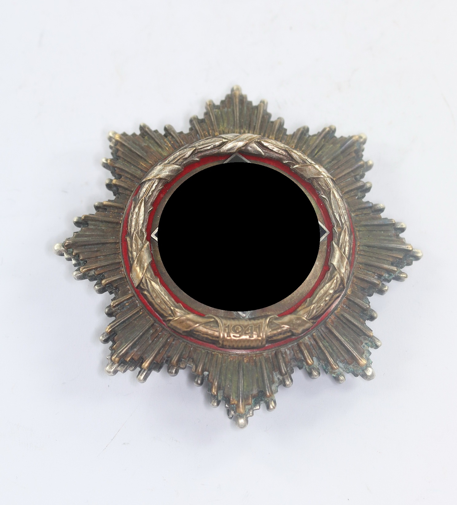 Schweres Deutsches Kreuz in Silber, Hst. 1 (Deschler & Sohn, München) – Bild 1