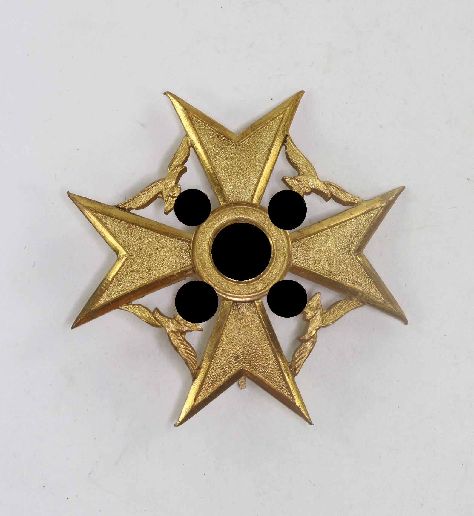 Spanienkreuz in Bronze (ohne Schwerter), Hst. L/13 (Paul Meybauer, Berlin) – Bild 1