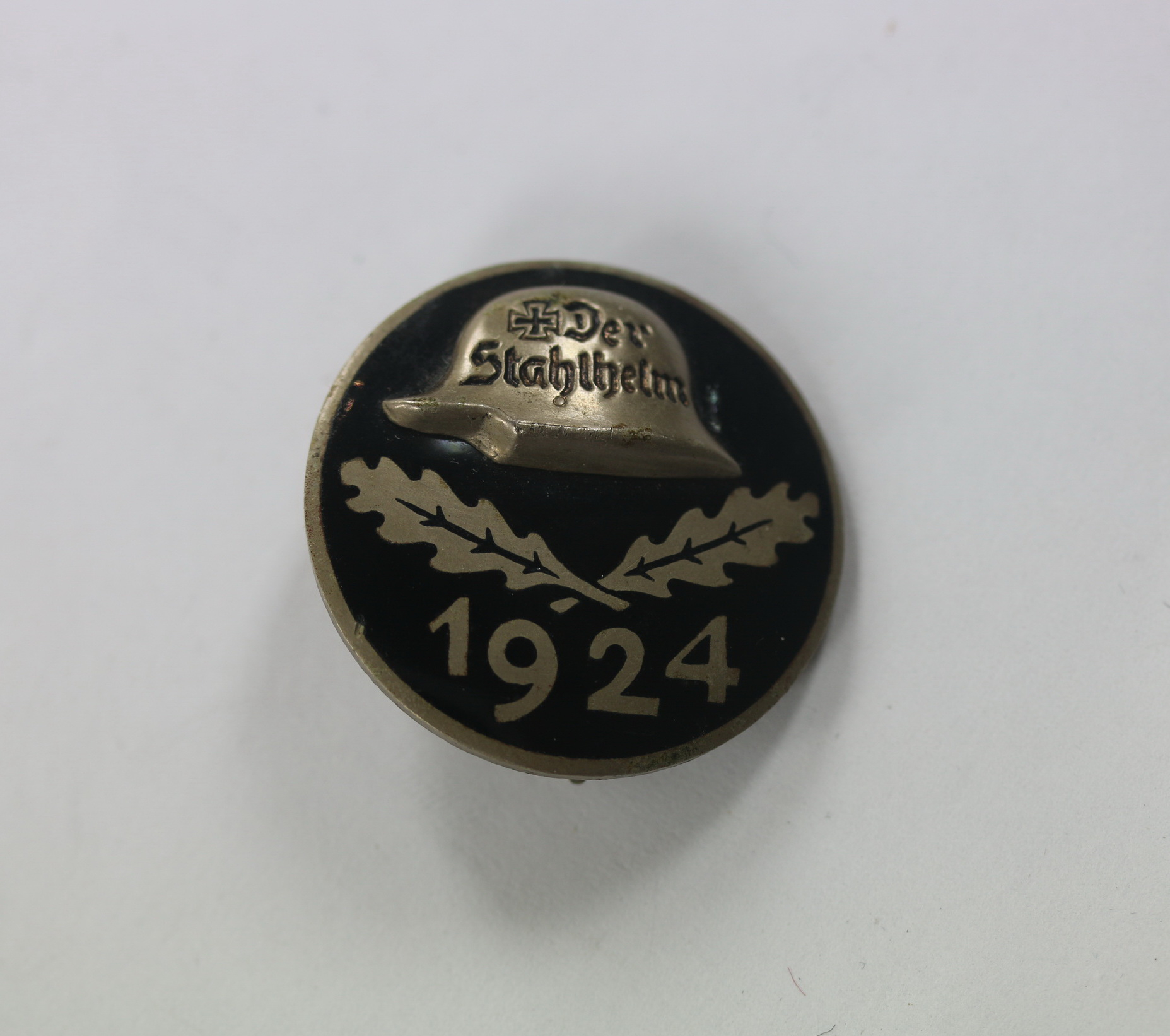 stahlhelmbund__eintrittsabzeichen_1924_hst Stahlhelmbund - Eintrittsabzeichen 1924, Hst. STH (Stahlhof Magdeburg) – Bild 1