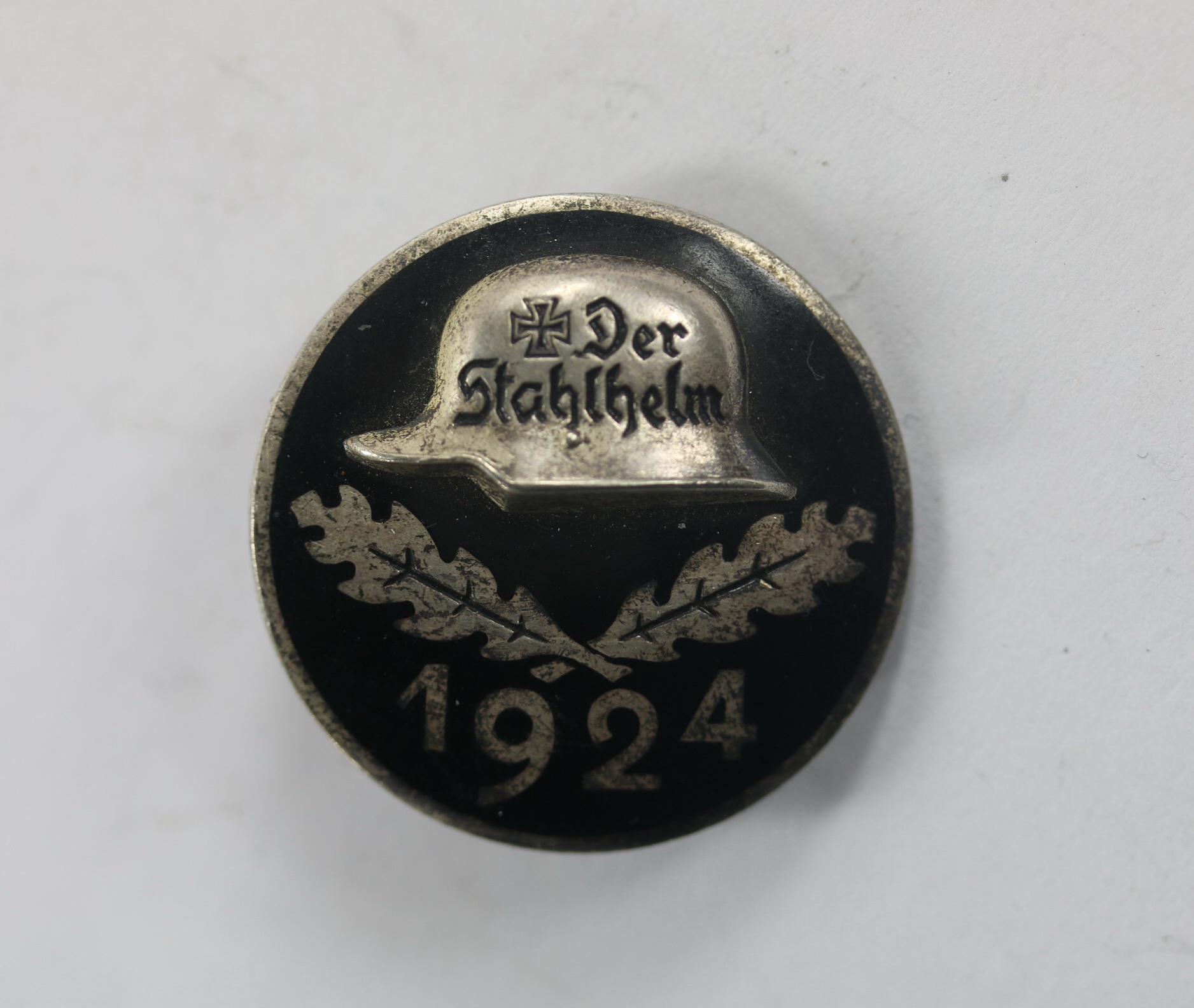 stahlhelmbund_eintrittsabzeichen_1924_hst Stahlhelmbund, Eintrittsabzeichen 1924, Hst. STH – Bild 1