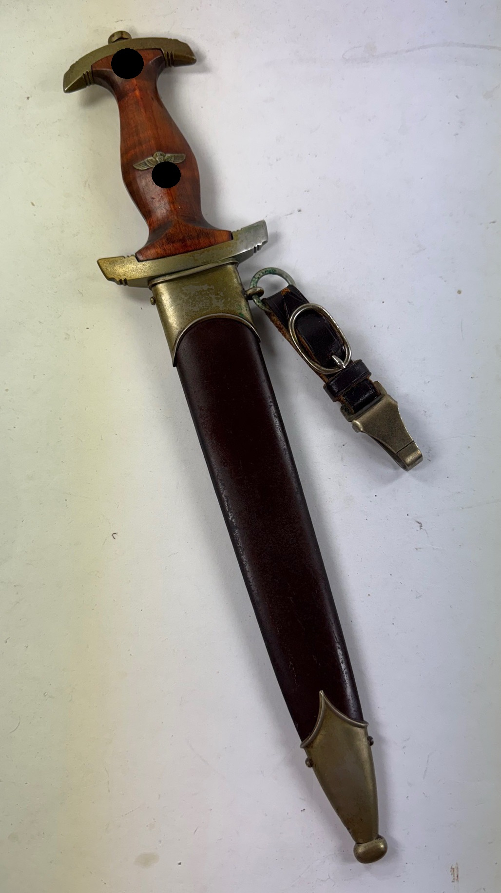 Sturmabteilung (SA), Dienstdolch M 33, Hst. Anton Wingen Solingen – Bild 1