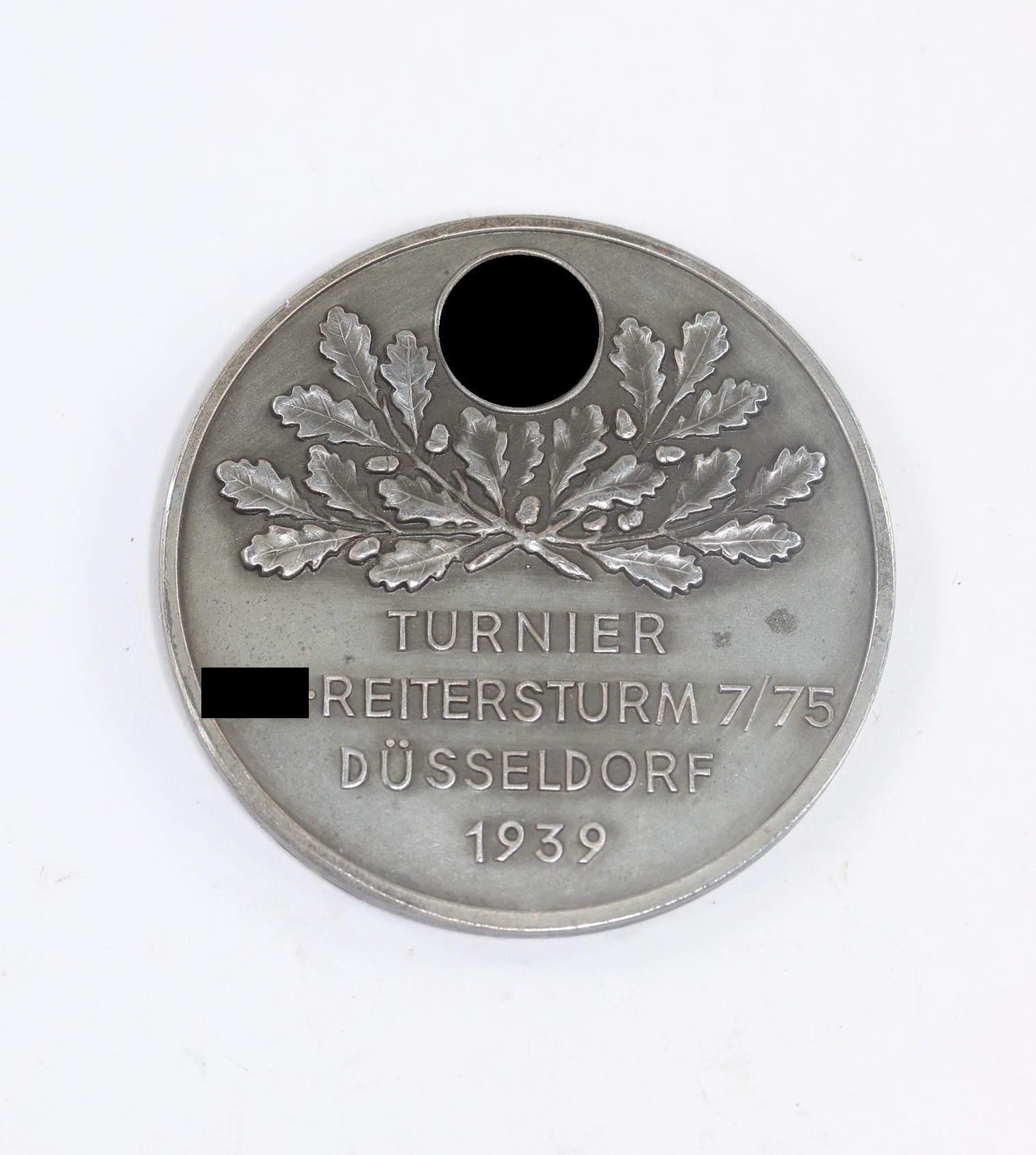 Sturmabteilung (SA), Silber Medaill Turnier SA-Reitersturm 7/75 Düsseldorf 1939, Springreiten – Bild 1