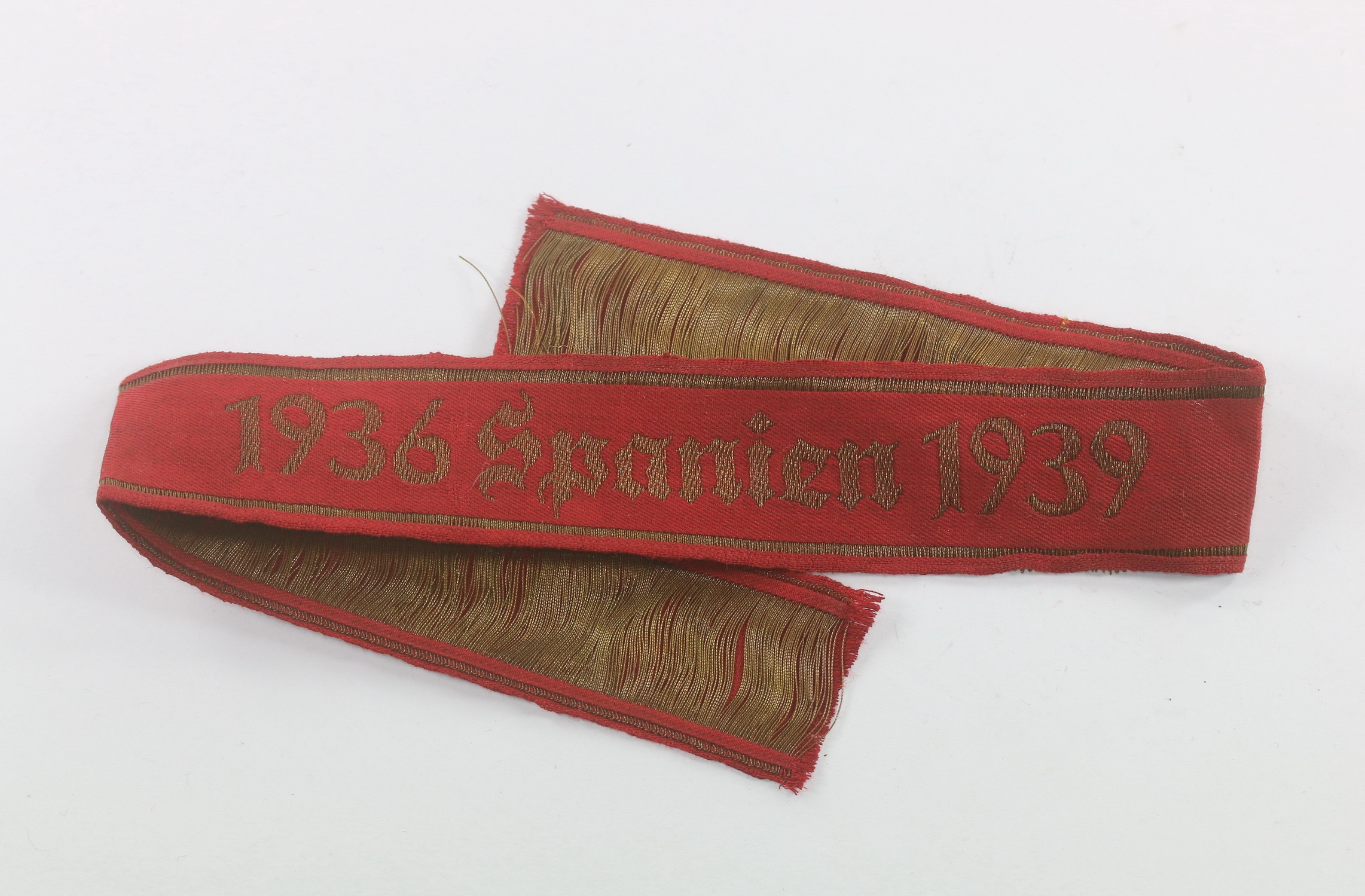 Traditions-Ärmelband der Legion Condor - 1936 Spanien 1939 – Bild 1