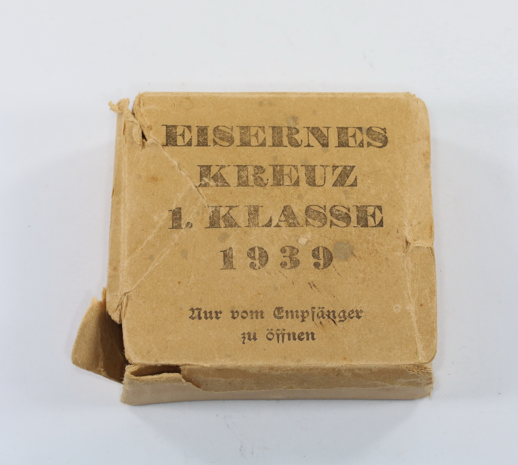 Umkarton Eisernes Kreuz 1. Klasse 1939, Rudolf Souval Wien – Bild 1