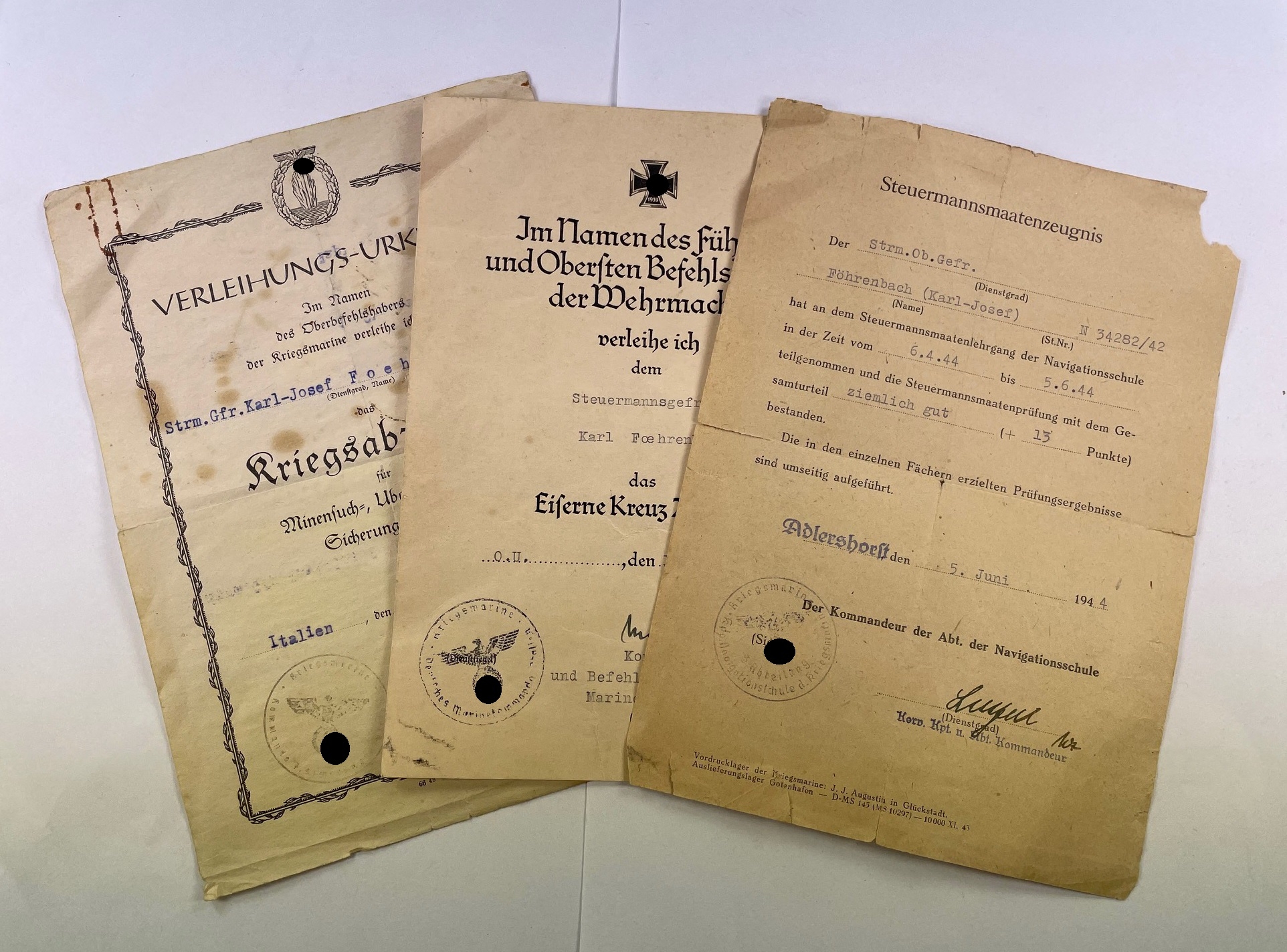 urkunden_gruppe_steuermannsgefreiter_1__1 Urkunden Gruppe Steuermannsgefreiter – Bild 1