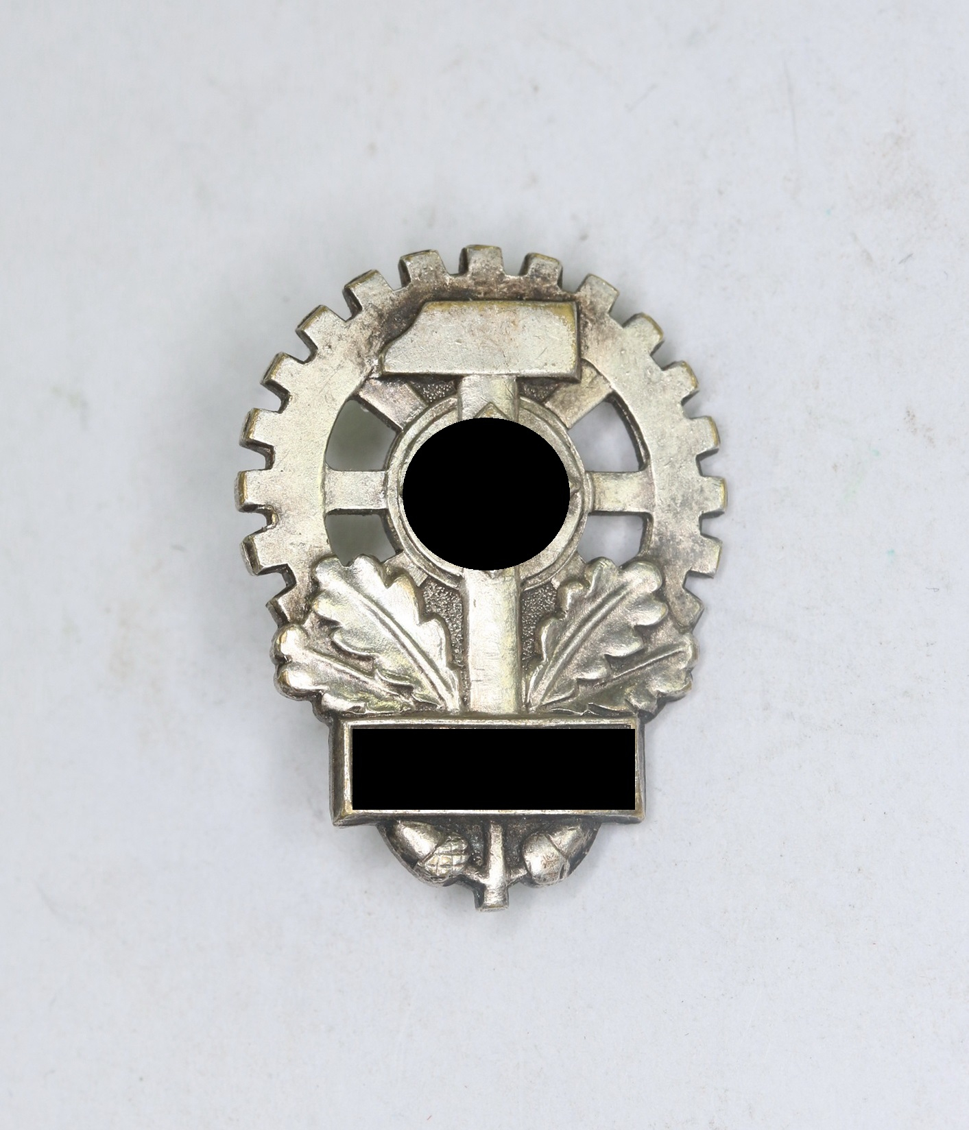 Verband National Sozialistischer Arbeits Opfer (NSAO), Mitgliedsabzeichen, Hst. Deschler München 9 Ges. Gesch.  – Bild 1