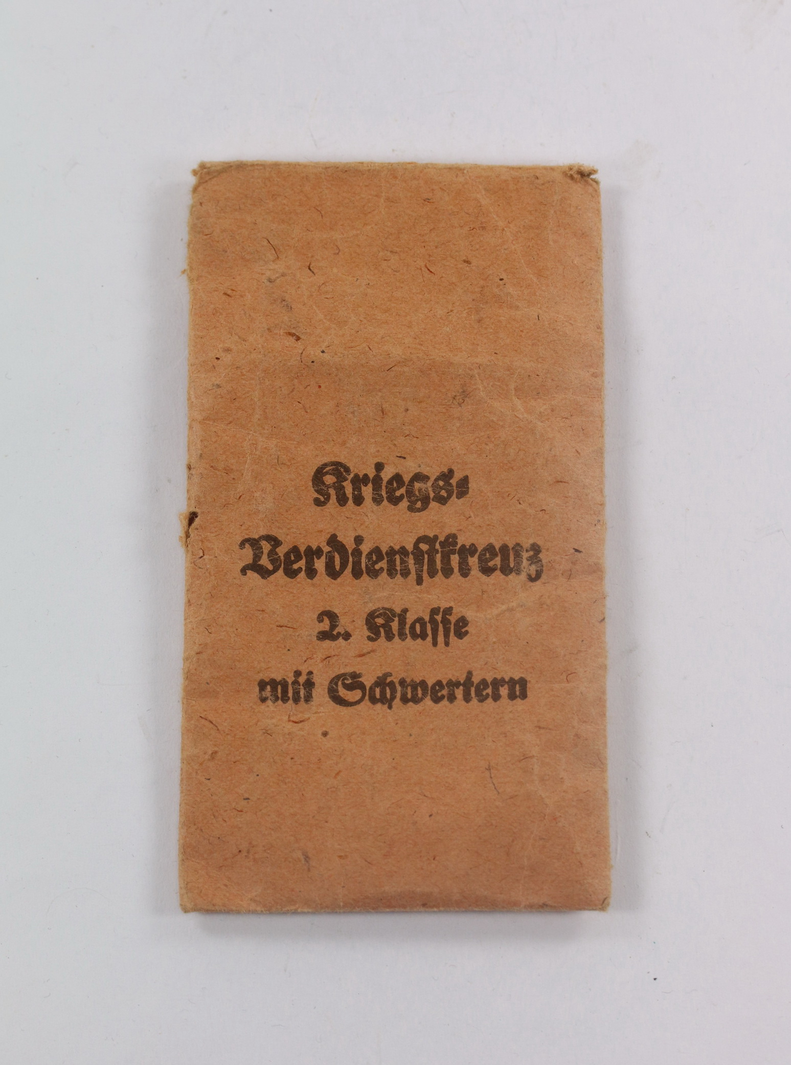 Verleihugstüte Kriegsverdienstkreuz 2. Klasse mit Schwertern, Hans Gnad Wien 62 – Bild 1
