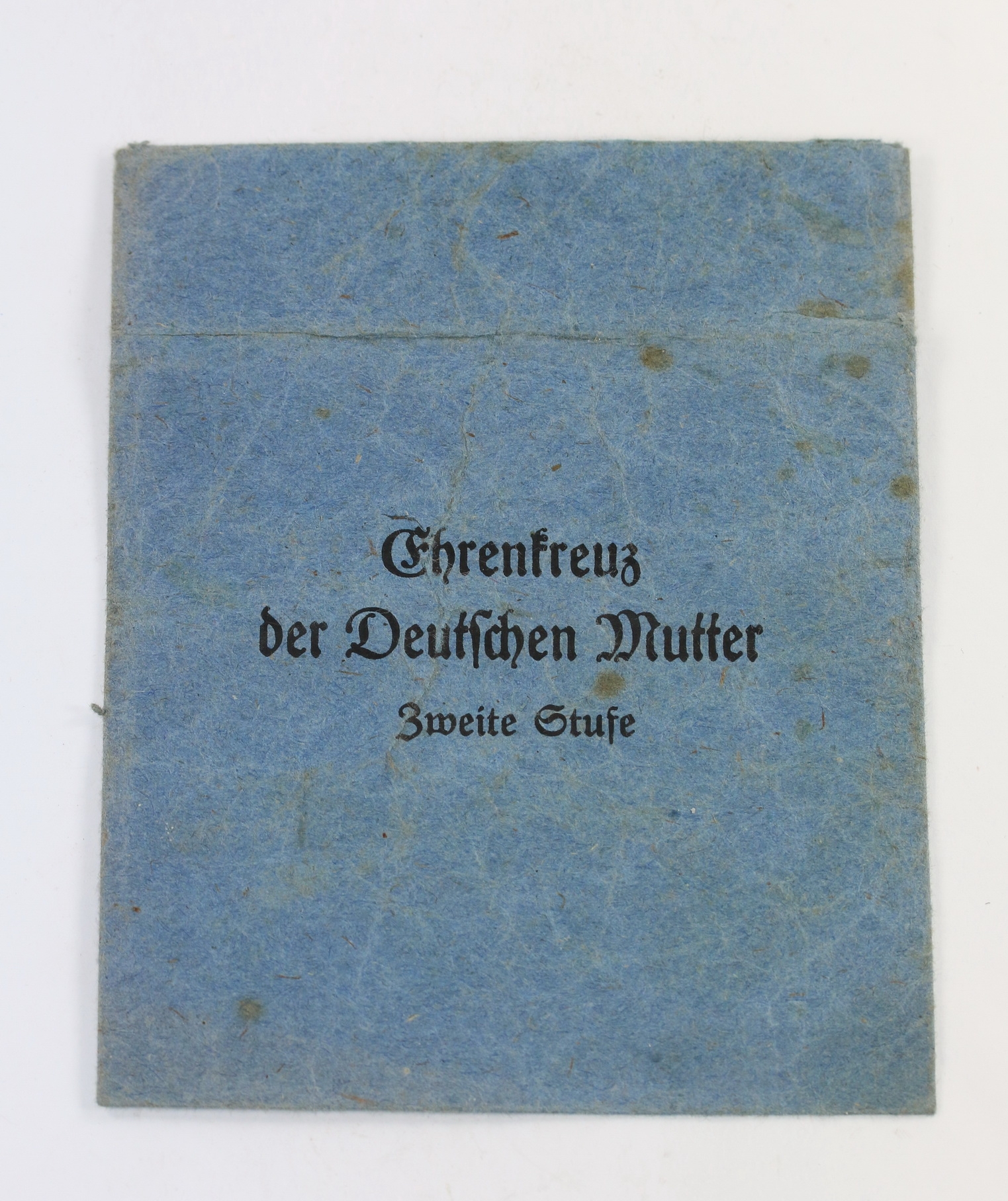 Verleihungstüte Ehrenkreuz der Deutschen Mutter zweite Stufe (Silber), Deumer – Bild 1