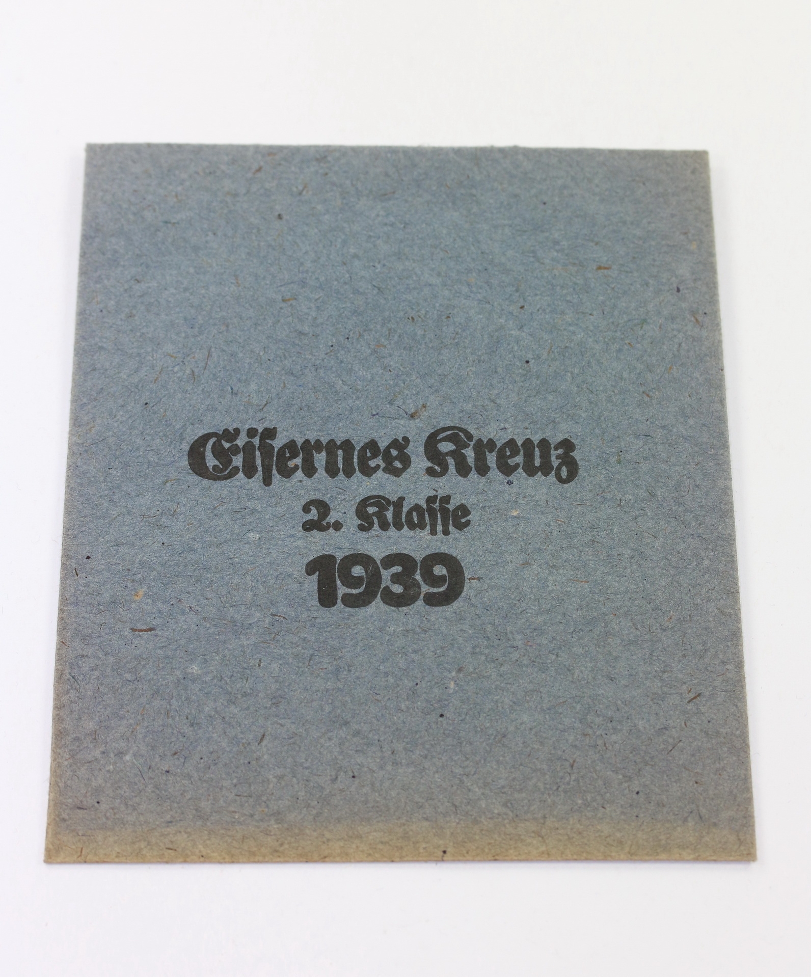 Verleihungstüte Eisernes Kreuz 2. Klasse 1939, Carl Forster & Graf – Bild 1